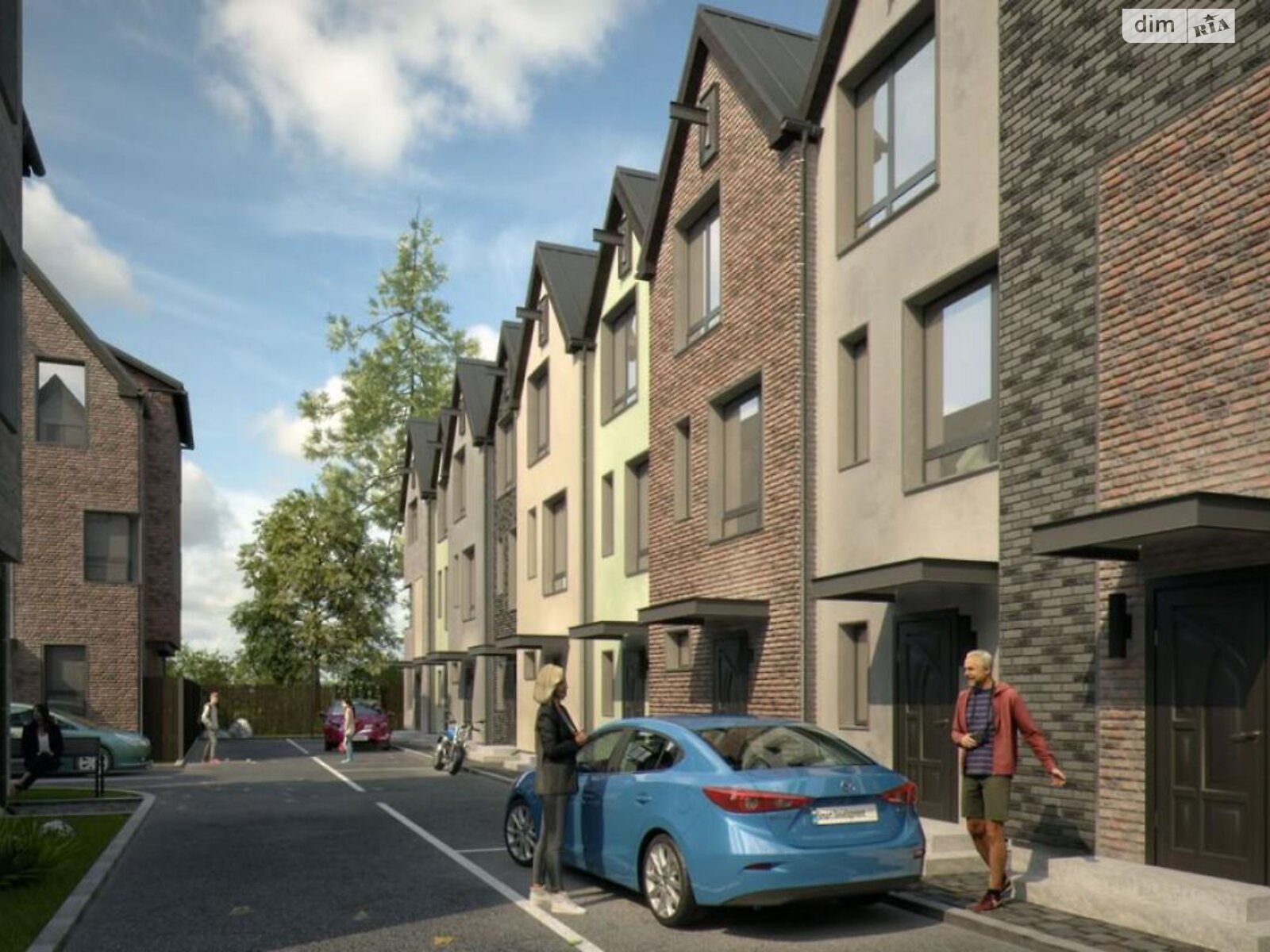 триповерховий будинок, 84.5 кв. м, кирпич. Продаж у Крюківщині фото 1