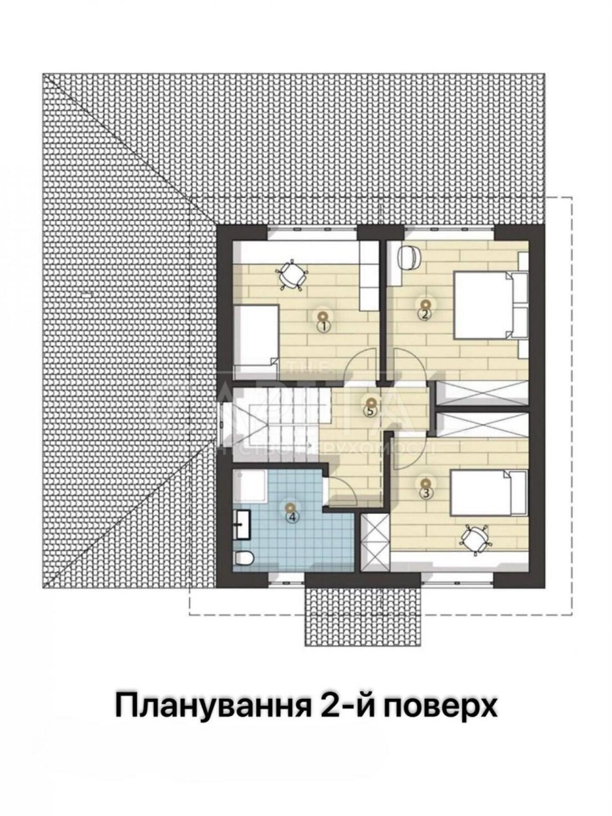 двоповерховий будинок з ремонтом, 167 кв. м, кирпич. Продаж у Крюківщині фото 1