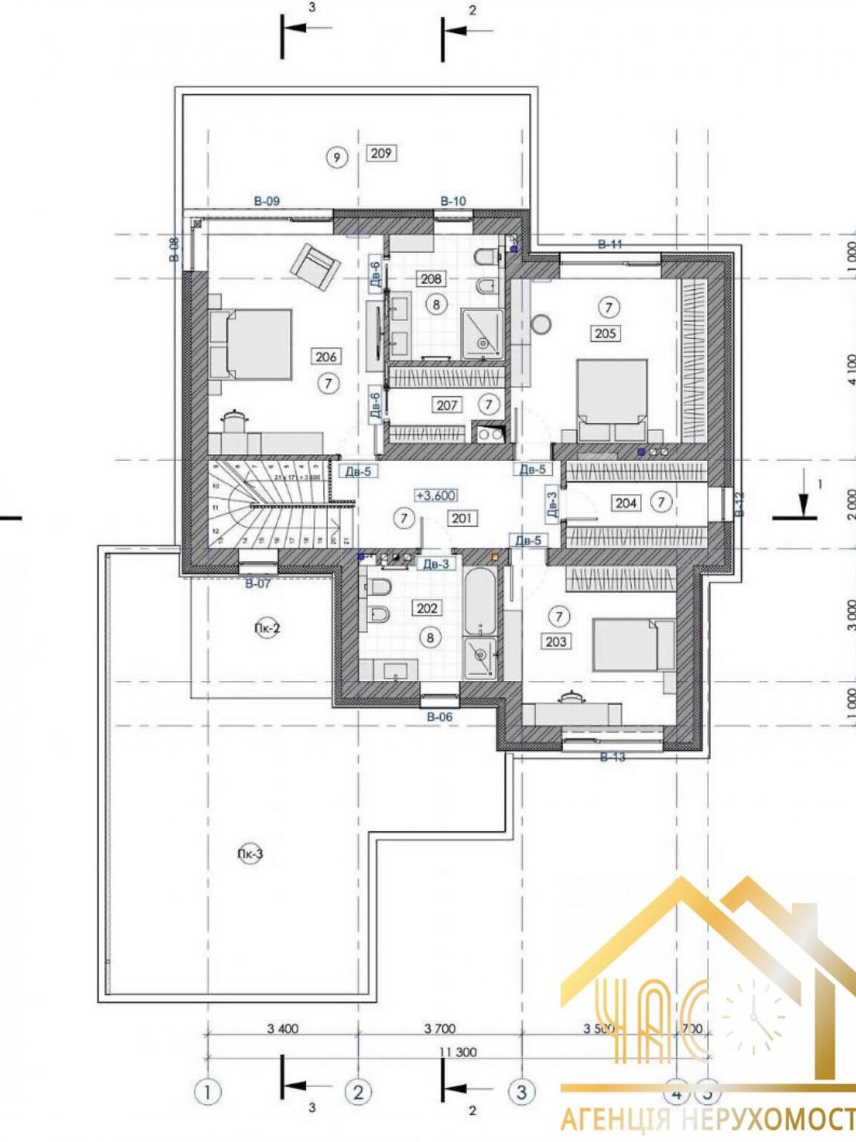 двухэтажный дом, 205 кв. м, кирпич. Продажа в Крюковщине фото 1 двухэтажный дом, 205 кв. м, кирпич. Продажа в Крюковщине фото 1