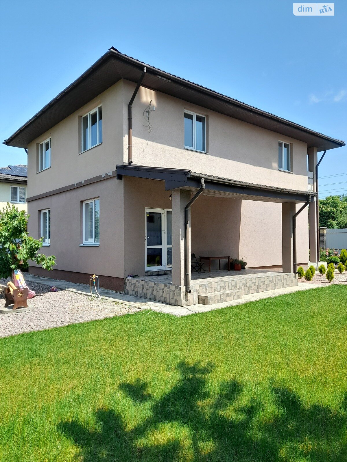 двухэтажный дом с балконом, 140 кв. м, кирпич. Продажа в Крюковщине фото 1 двухэтажный дом с балконом, 140 кв. м, кирпич. Продажа в Крюковщине фото 1