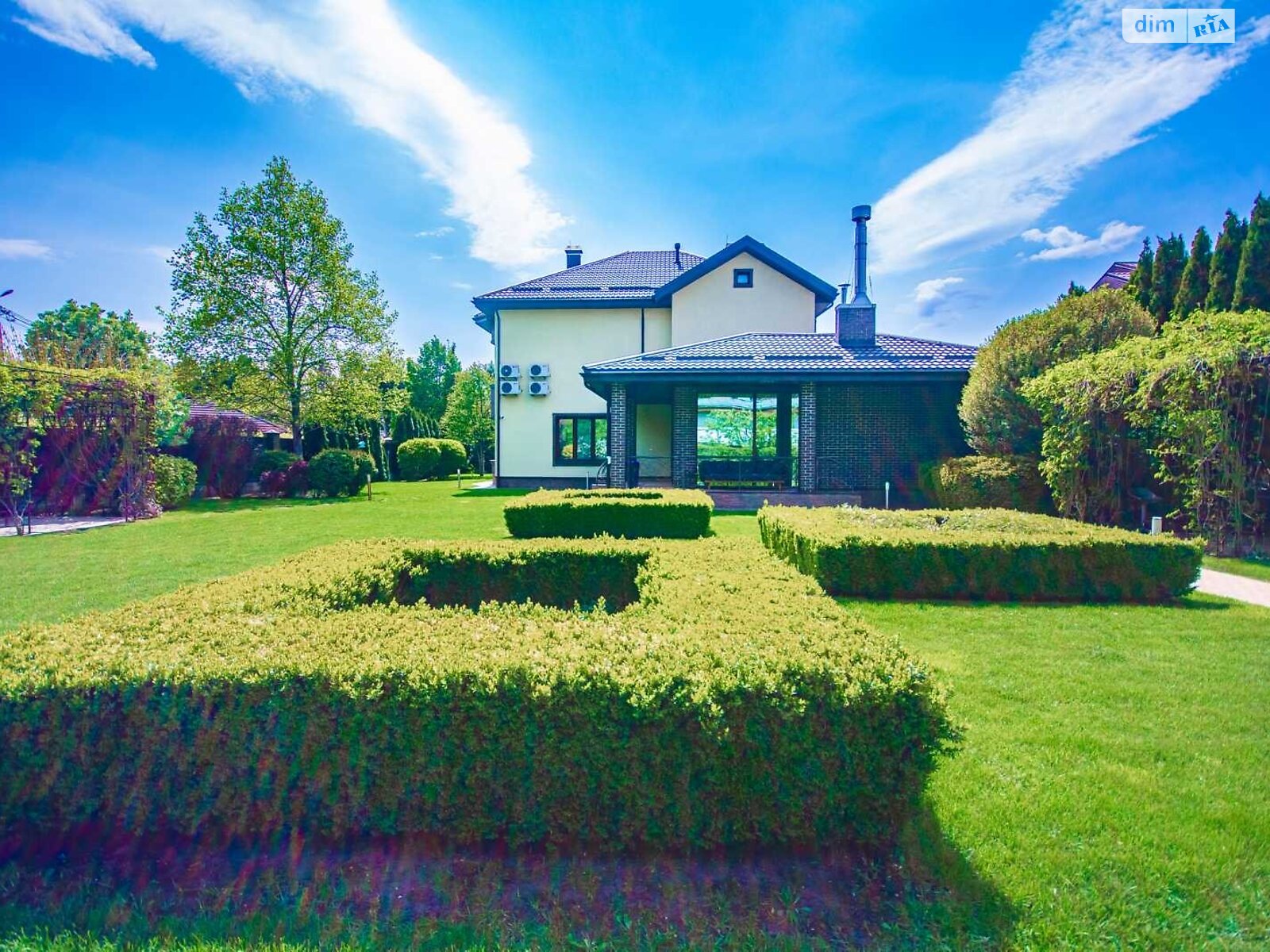 двоповерховий будинок бесідка, 257 кв. м, цегла. Продаж у Крюківщині фото 1