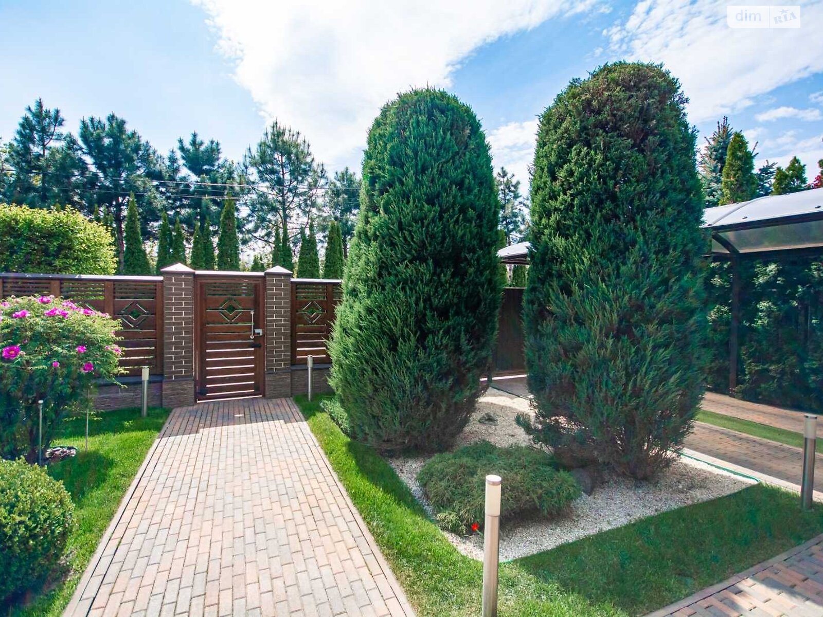 двоповерховий будинок бесідка, 257 кв. м, цегла. Продаж у Крюківщині фото 1