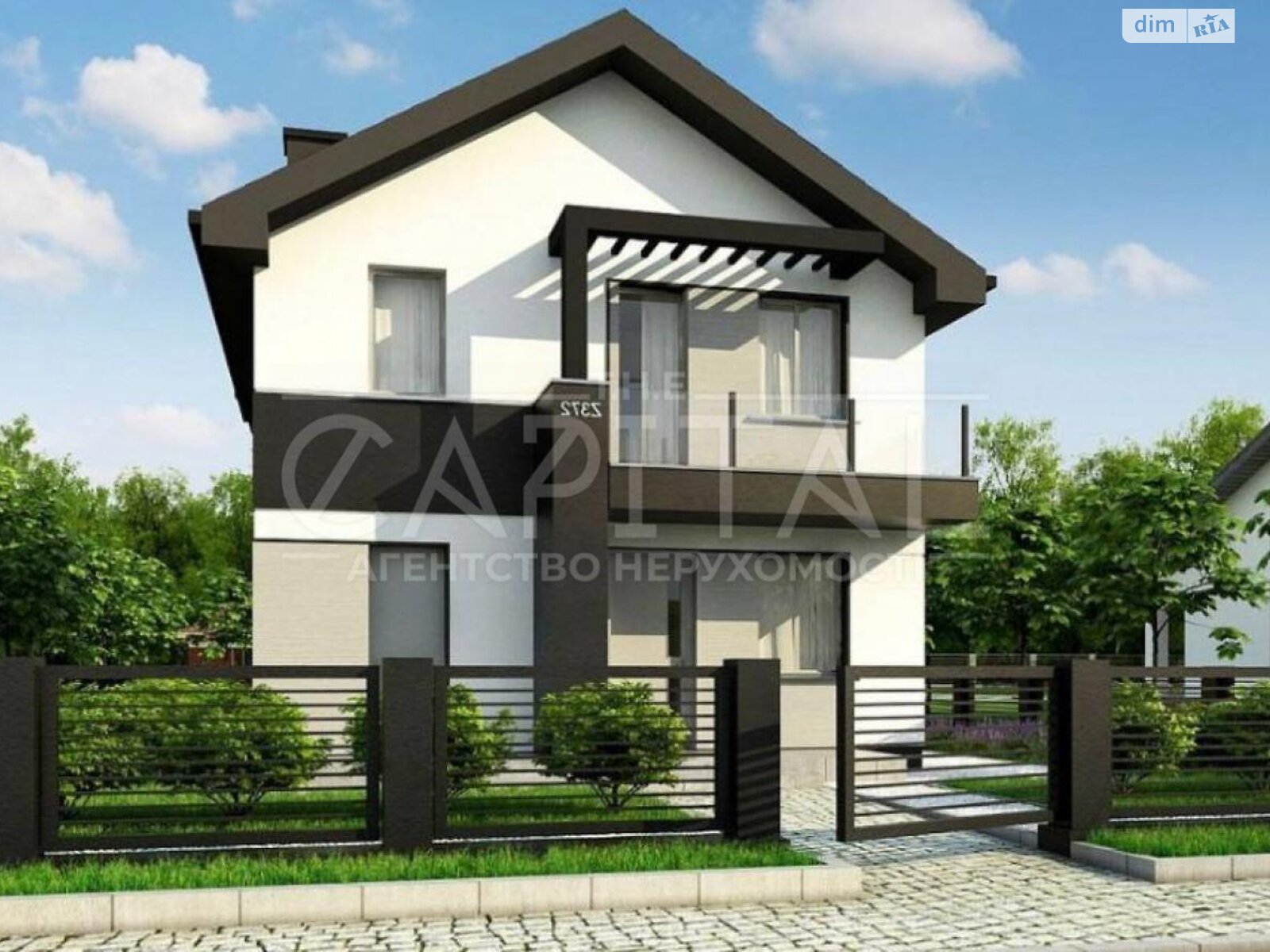 двухэтажный дом с балконом, 137 кв. м, пеноблок. Продажа в Крюковщине фото 1 двухэтажный дом с балконом, 137 кв. м, пеноблок. Продажа в Крюковщине фото 1