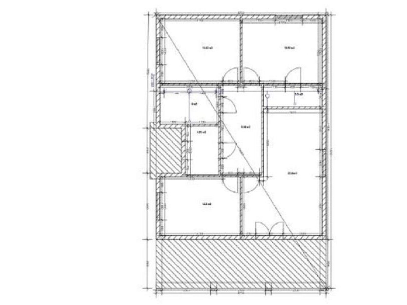 одноэтажный дом, 122 кв. м, газобетон. Продажа в Крюковщине фото 1