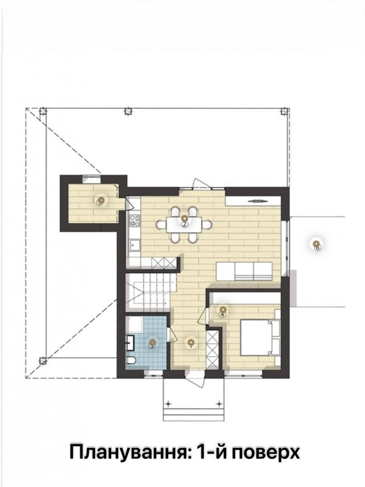 двоповерховий будинок, 167 кв. м, цегла. Продаж у Крюківщині фото 1 двоповерховий будинок, 167 кв. м, цегла. Продаж у Крюківщині фото 1