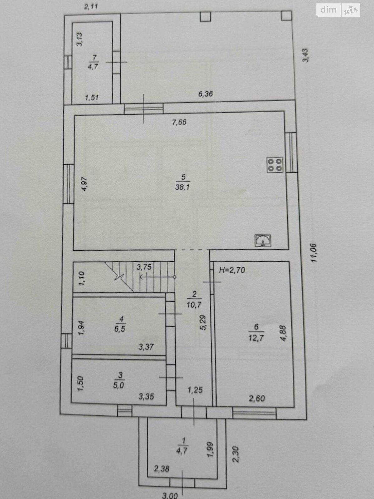 двухэтажный дом, 156 кв. м, кирпич. Продажа в Крюковщине фото 1 двухэтажный дом, 156 кв. м, кирпич. Продажа в Крюковщине фото 1