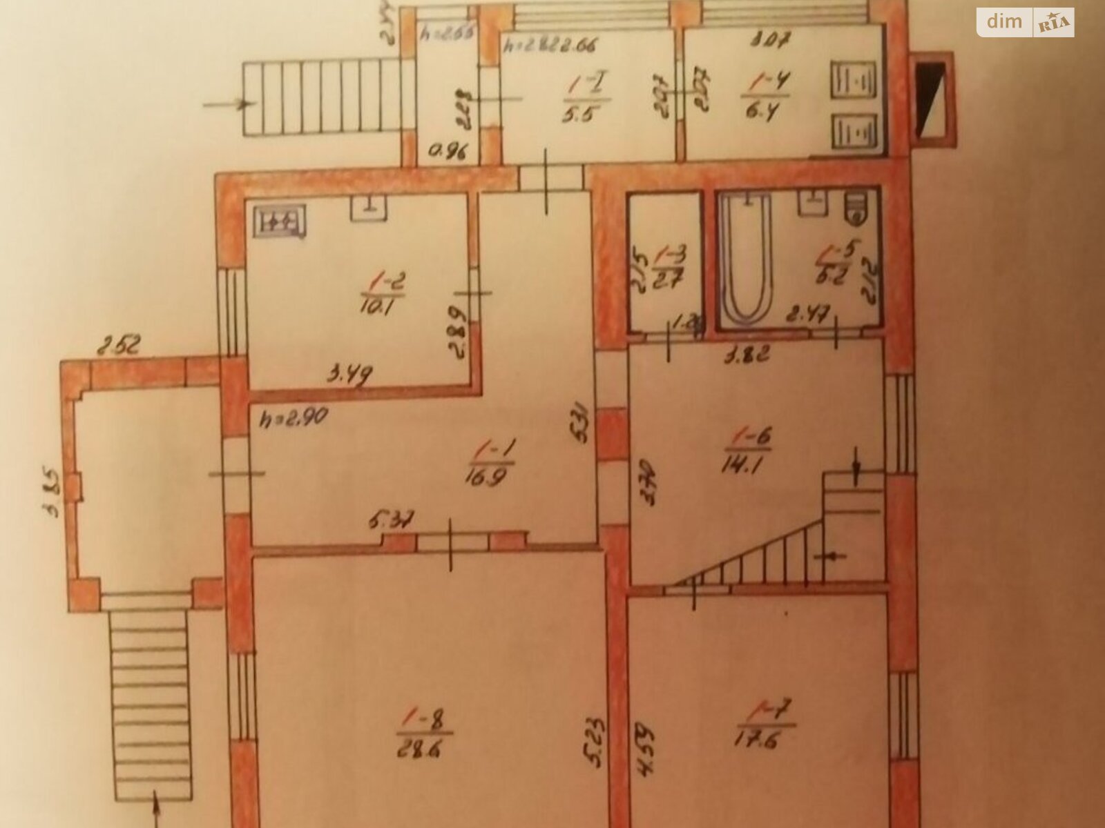 двоповерховий будинок з верандою, 328.8 кв. м, цегла. Продаж у Кірові (нов. Кучакові) фото 1 двоповерховий будинок з верандою, 328.8 кв. м, цегла. Продаж у Кірові (нов. Кучакові) фото 1