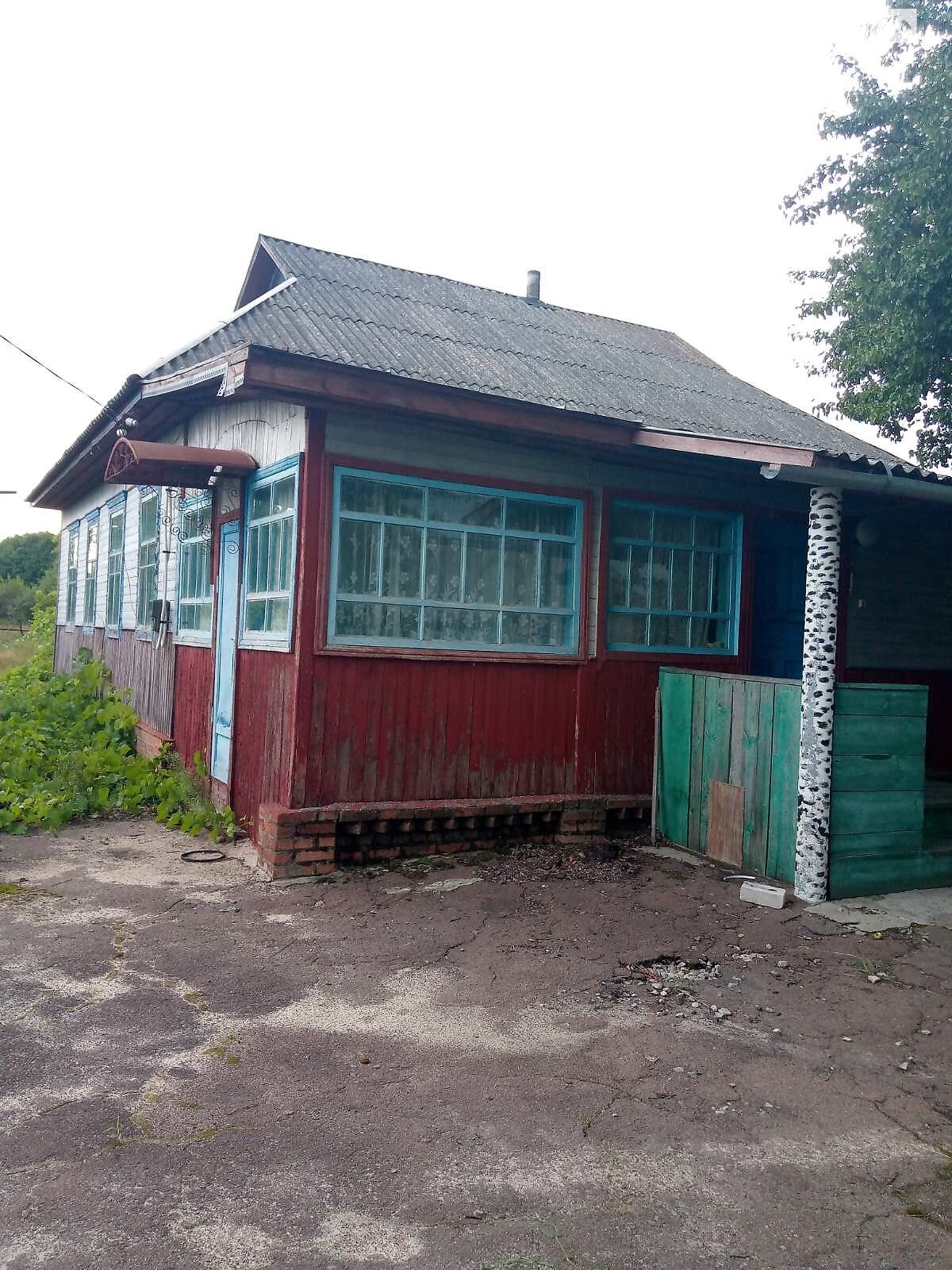 одноповерховий будинок з верандою, 124.3 кв. м, дерево та цегла. Продаж у Кучинівці фото 1 одноповерховий будинок з верандою, 124.3 кв. м, дерево та цегла. Продаж у Кучинівці фото 1