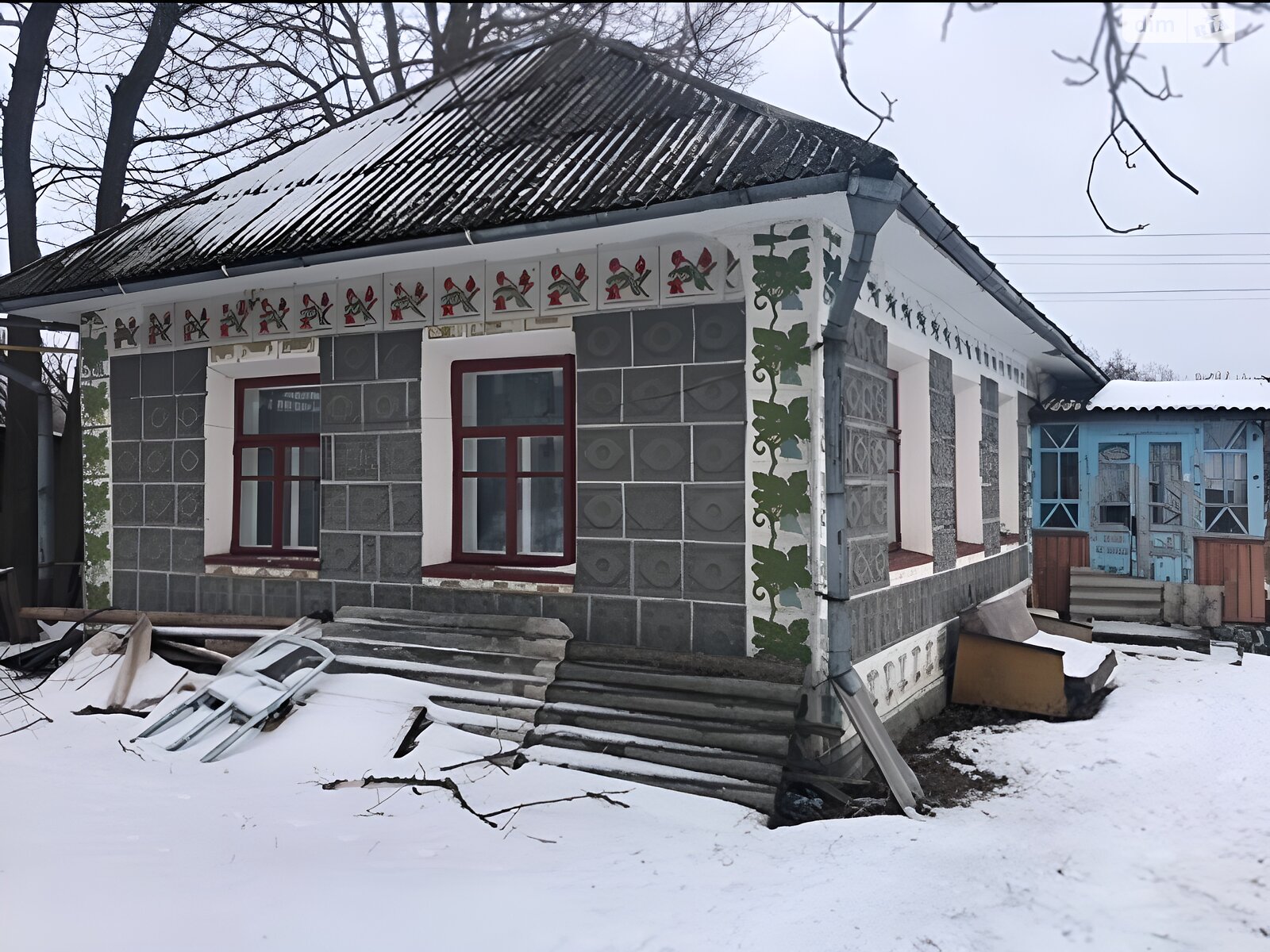 одноповерховий будинок, 57.5 кв. м, глинобитний. Продаж у Кудринцях фото 1 одноповерховий будинок, 57.5 кв. м, глинобитний. Продаж у Кудринцях фото 1