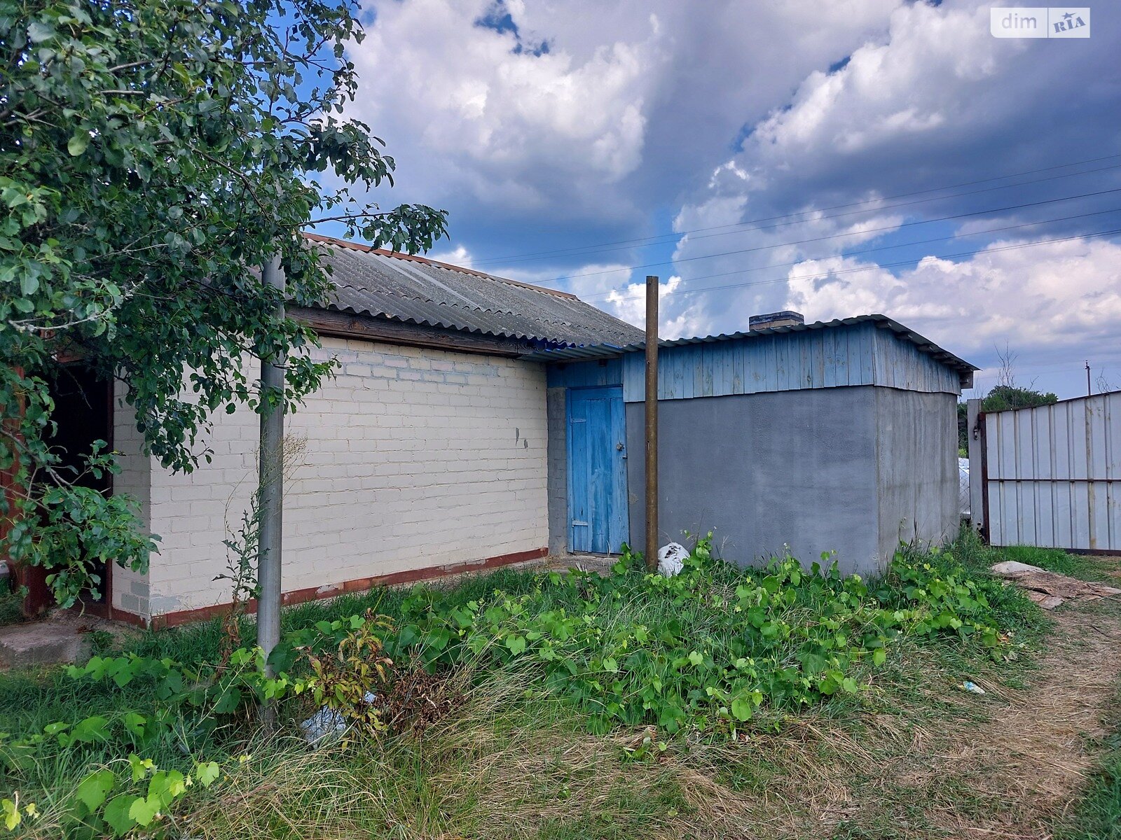 одноэтажный дом с гаражом, 57.6 кв. м, дерево и кирпич. Продажа в Кумейках фото 1