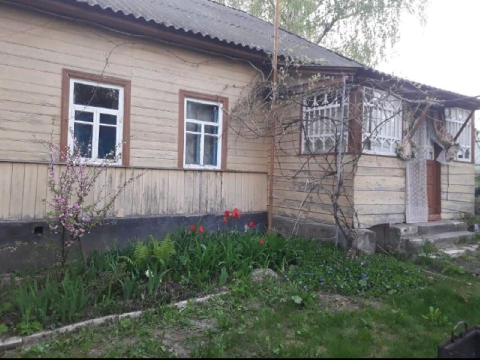 одноповерховий будинок з верандою, 80 кв. м, зруб. Продаж у Курганське фото 1 одноповерховий будинок з верандою, 80 кв. м, зруб. Продаж у Курганське фото 1