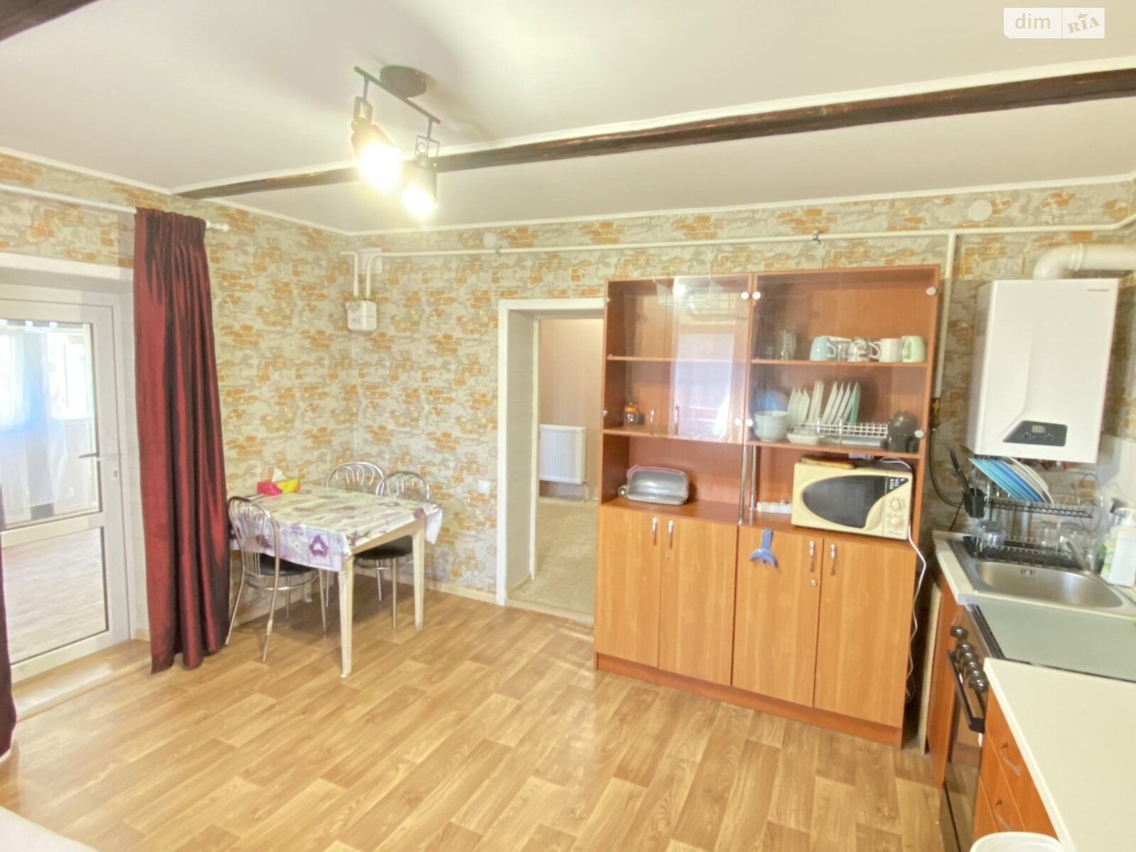 одноэтажный дом с верандой, 110 кв. м, брус. Продажа в Кутище фото 1 одноэтажный дом с верандой, 110 кв. м, брус. Продажа в Кутище фото 1
