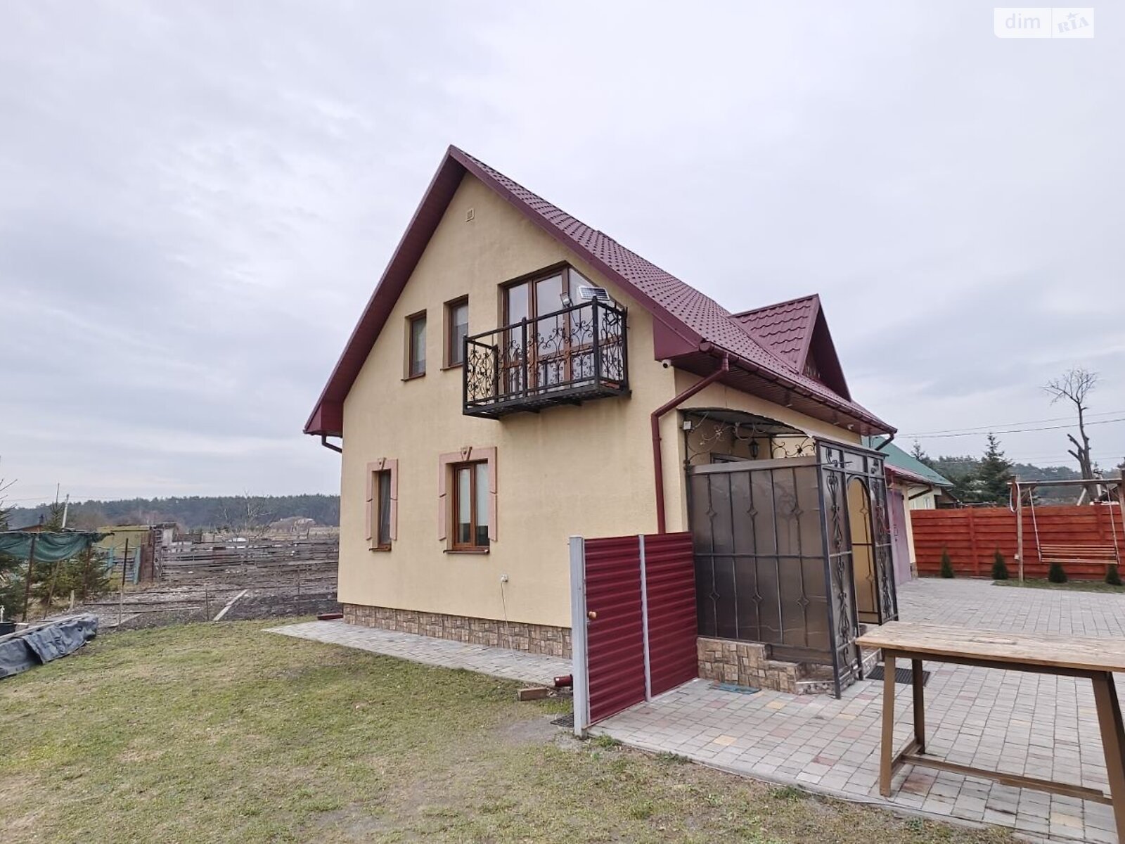 двоповерховий будинок з гаражем, 87 кв. м, цегла. Продаж у Лагодовому фото 1