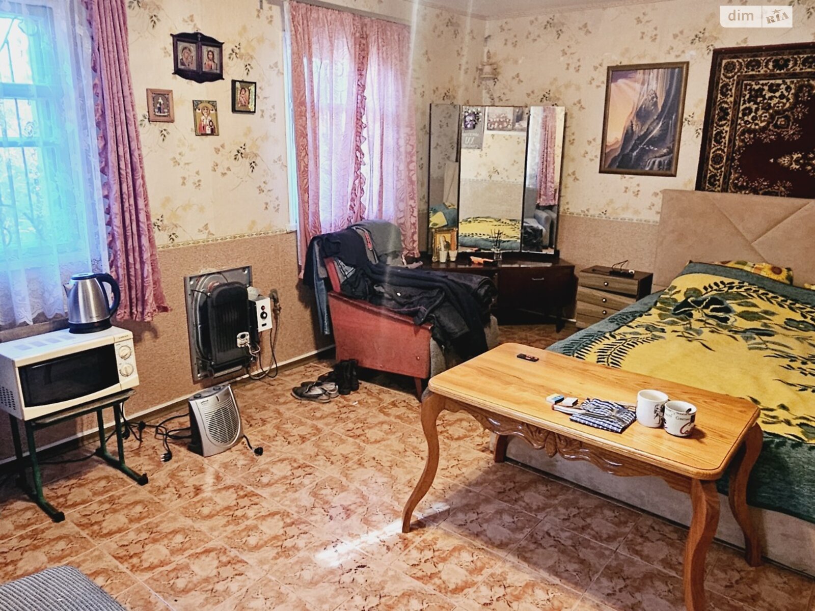 одноэтажный дом с верандой, 46 кв. м, кирпич. Продажа в Лавровке фото 1