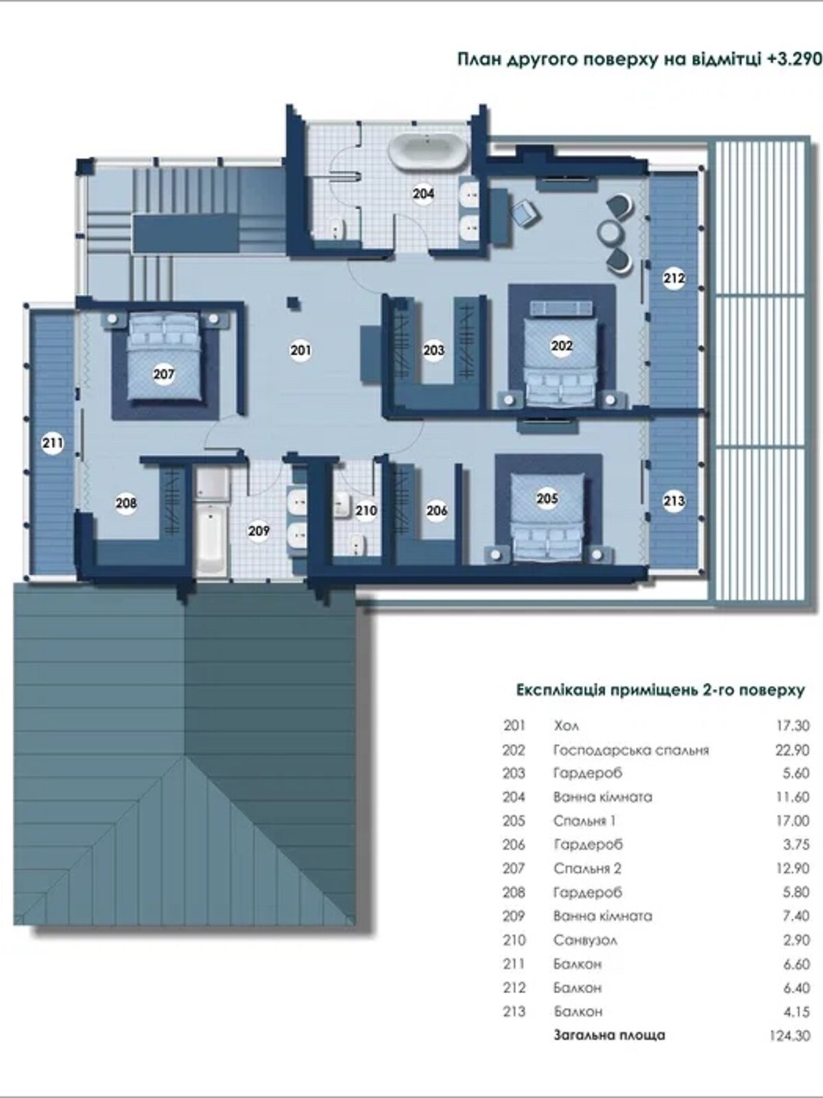 двухэтажный дом веранда, 367 кв. м, кирпич. Продажа в Лебедевке фото 1