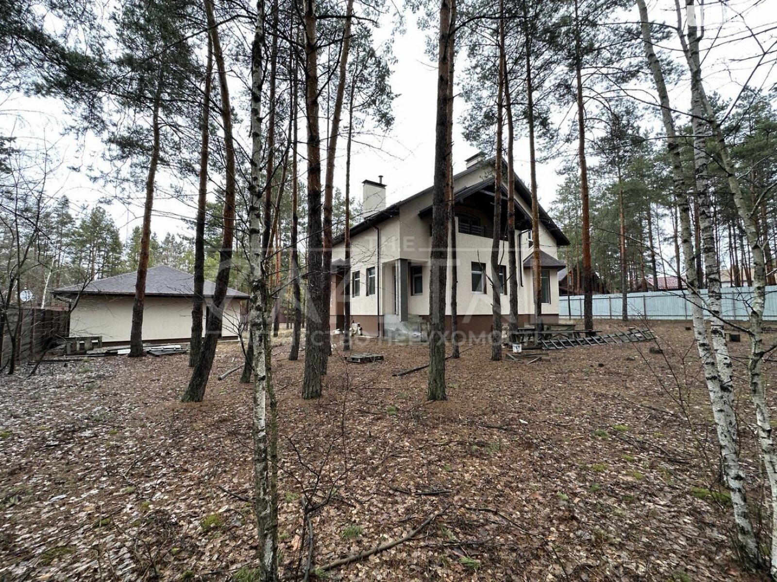 двухэтажный дом с верандой, 494 кв. м, кирпич. Продажа в Лебедевке фото 1 двухэтажный дом с верандой, 494 кв. м, кирпич. Продажа в Лебедевке фото 1