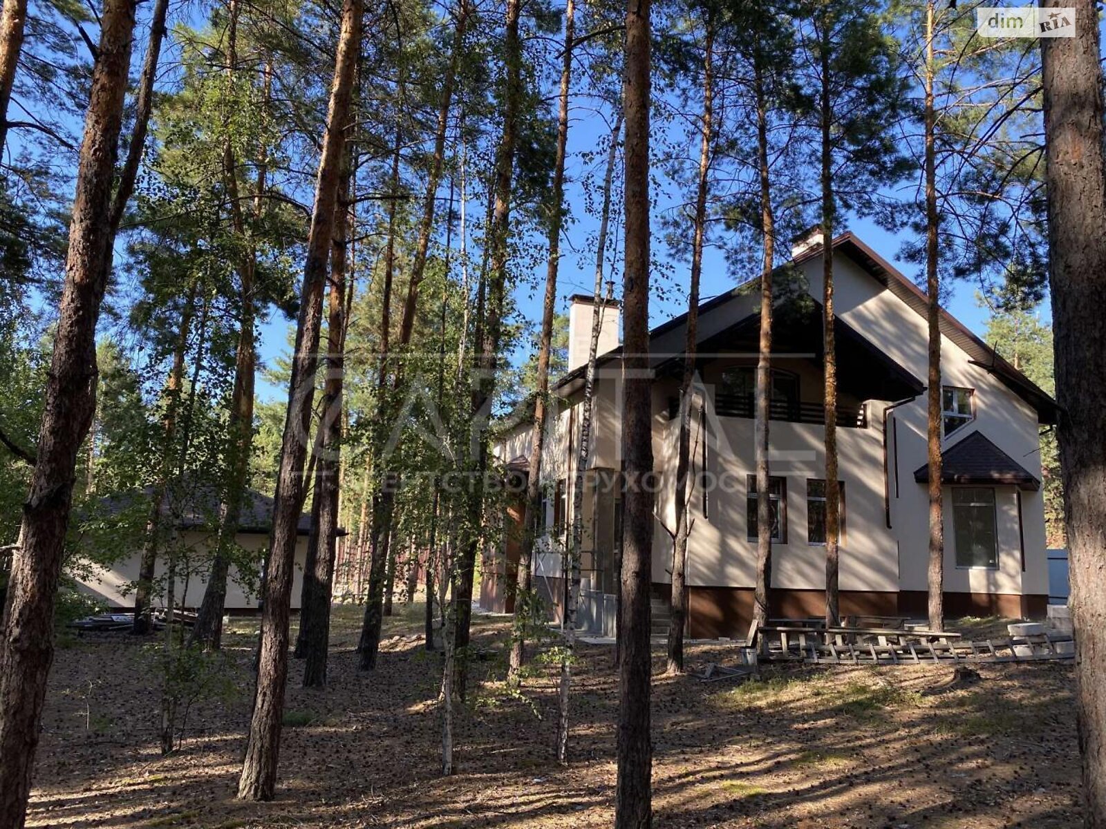 двухэтажный дом с верандой, 494 кв. м, кирпич. Продажа в Лебедевке фото 1 двухэтажный дом с верандой, 494 кв. м, кирпич. Продажа в Лебедевке фото 1