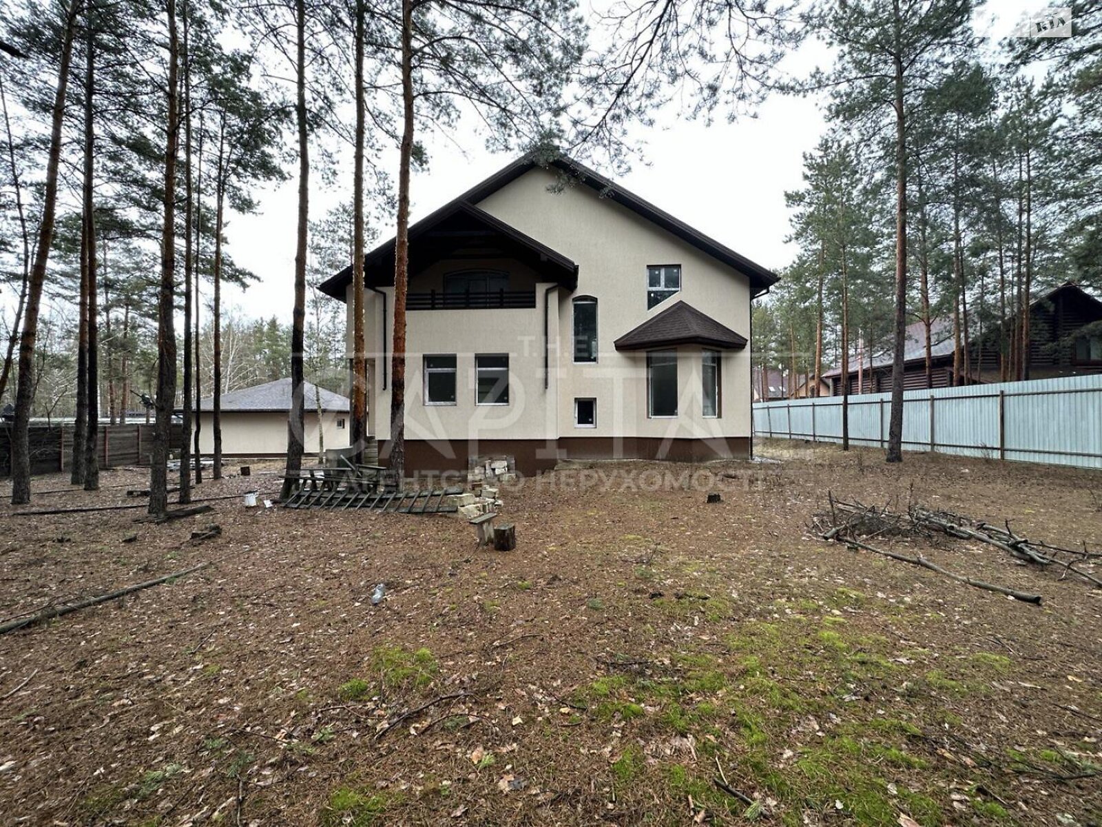 двухэтажный дом с верандой, 494 кв. м, кирпич. Продажа в Лебедевке фото 1 двухэтажный дом с верандой, 494 кв. м, кирпич. Продажа в Лебедевке фото 1