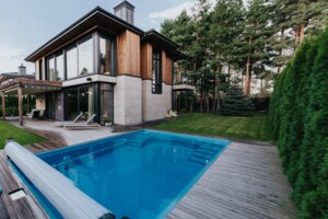 двухэтажный дом беседка, 219 кв. м, кирпич. Продажа в Лебедевке фото 2