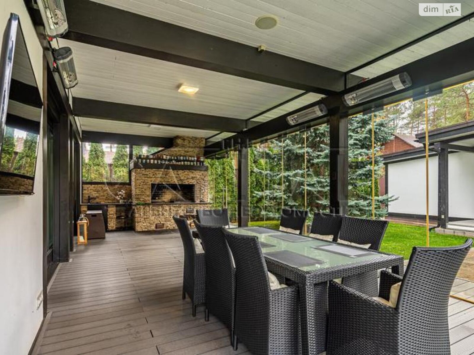 двухэтажный дом беседка, 317 кв. м, кирпич. Продажа в Лебедевке фото 1