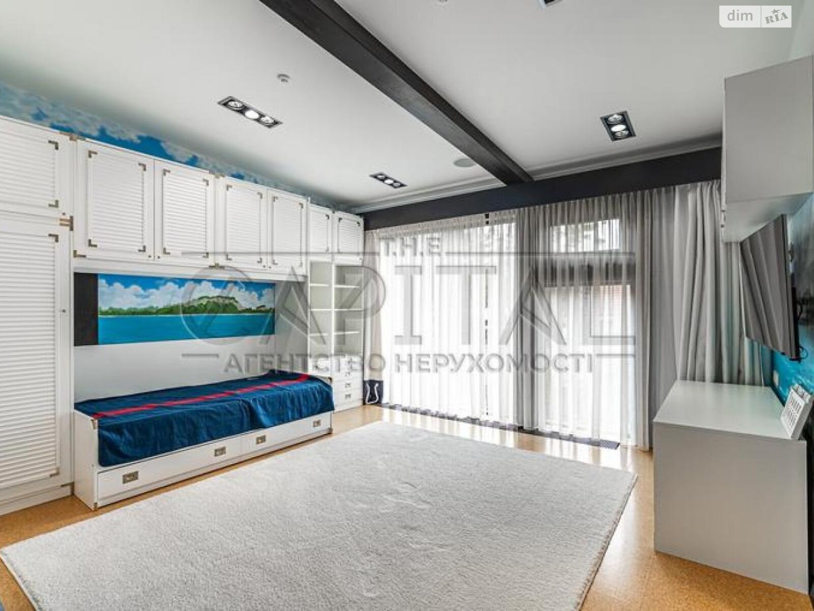 двухэтажный дом беседка, 317 кв. м, кирпич. Продажа в Лебедевке фото 1