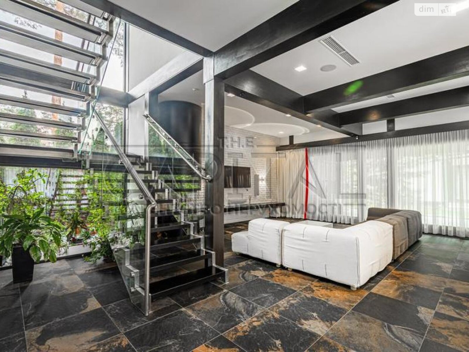 двухэтажный дом беседка, 317 кв. м, кирпич. Продажа в Лебедевке фото 1