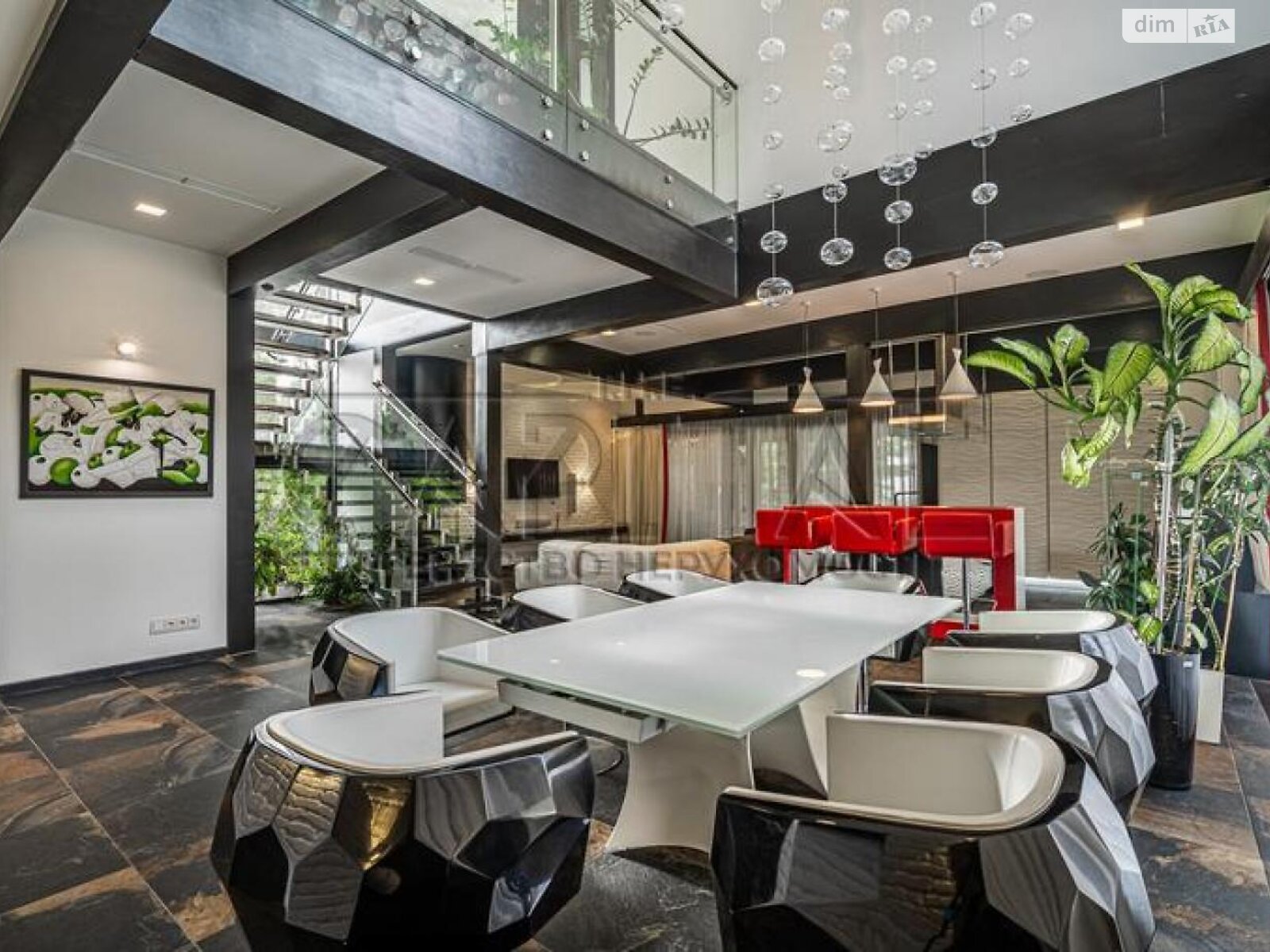 двухэтажный дом беседка, 317 кв. м, кирпич. Продажа в Лебедевке фото 1