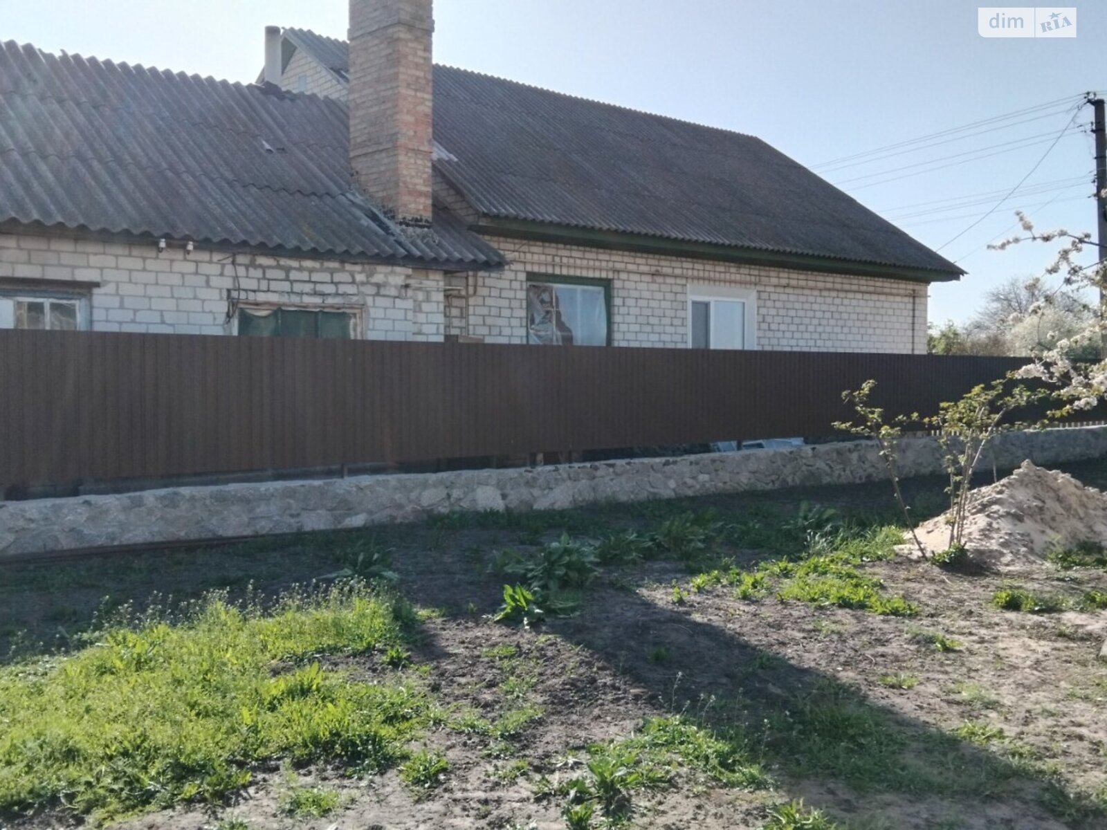 одноэтажный дом с гаражом, 94 кв. м, кирпич. Продажа в Леськах фото 1 одноэтажный дом с гаражом, 94 кв. м, кирпич. Продажа в Леськах фото 1