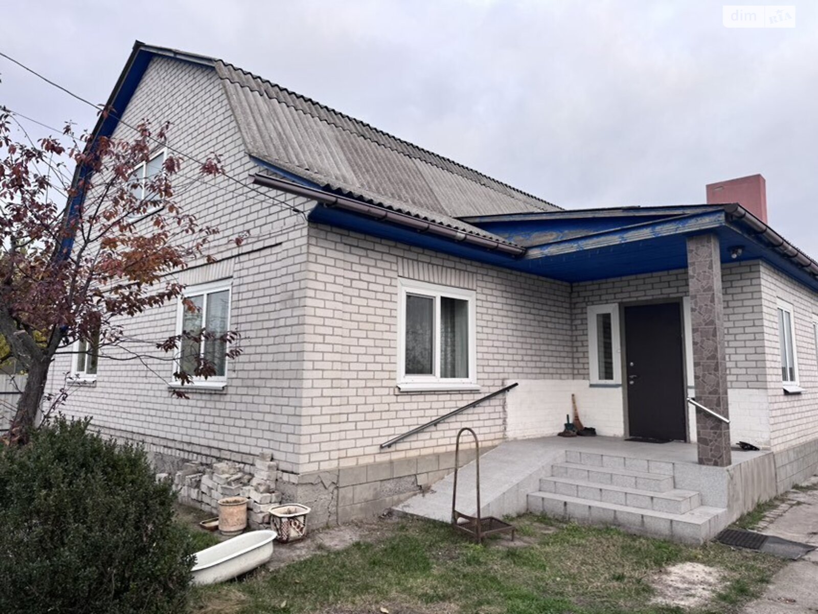 одноповерховий будинок з верандою, 110.2 кв. м, цегла. Продаж у Леськах фото 1 одноповерховий будинок з верандою, 110.2 кв. м, цегла. Продаж у Леськах фото 1