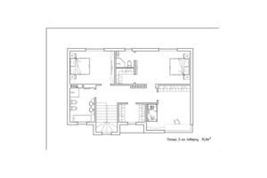 двухэтажный дом, 155.6 кв. м, кирпич. Продажа в Лесниках фото 2