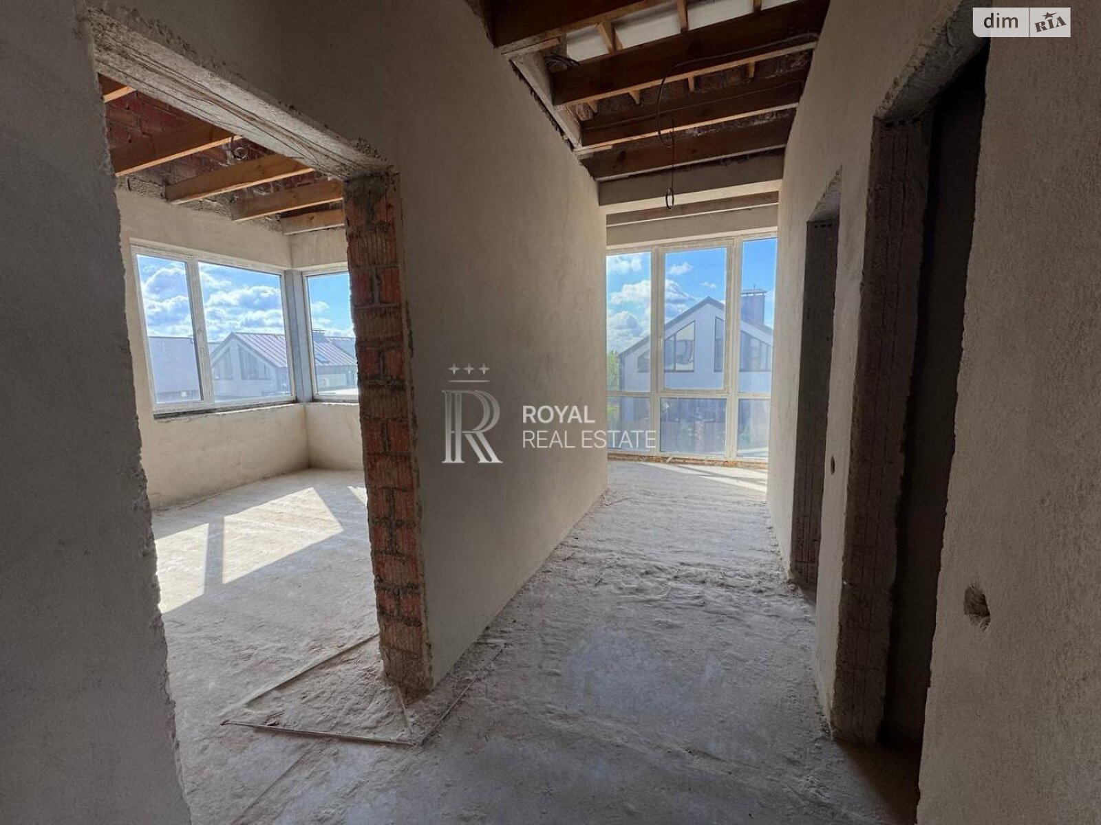 двухэтажный дом с гаражом, 145 кв. м, кирпич. Продажа в Лесниках фото 1