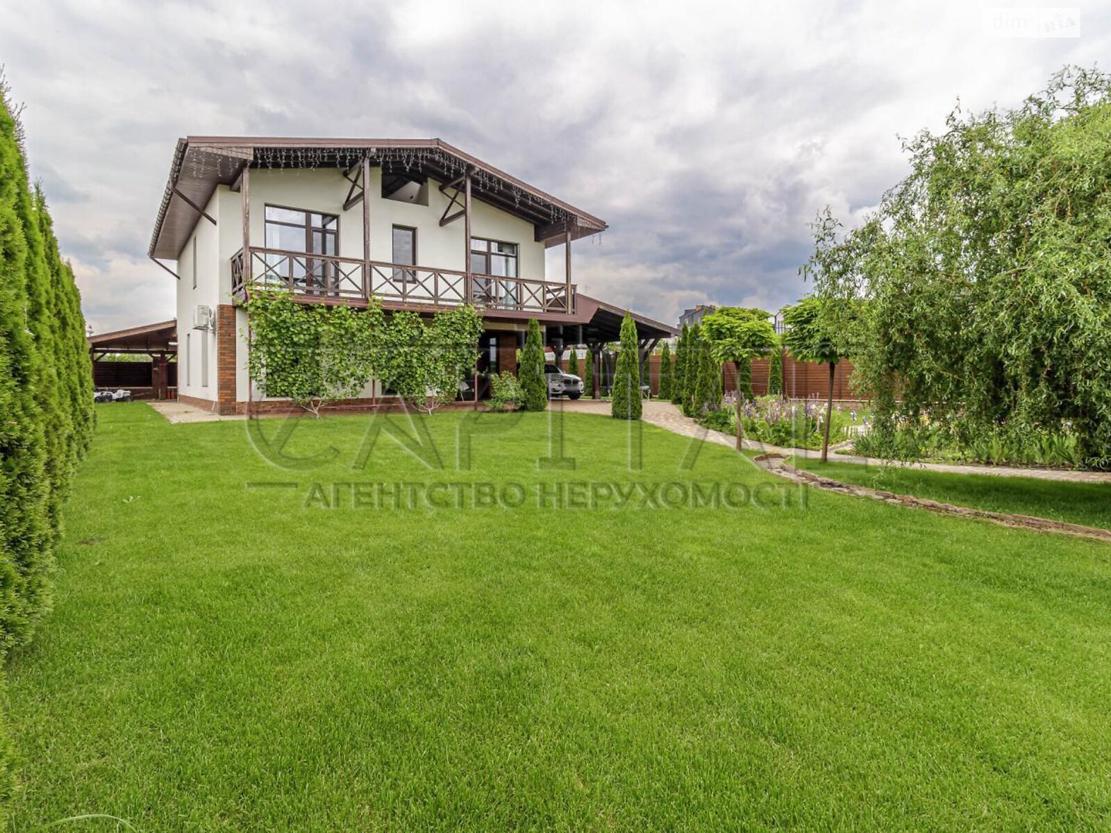 двоповерховий будинок з верандою, 250 кв. м, кирпич. Продаж у Лісниках фото 1 двоповерховий будинок з верандою, 250 кв. м, кирпич. Продаж у Лісниках фото 1