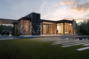 одноэтажный дом, 97.4 кв. м, кирпич. Продажа в Лесниках фото 2