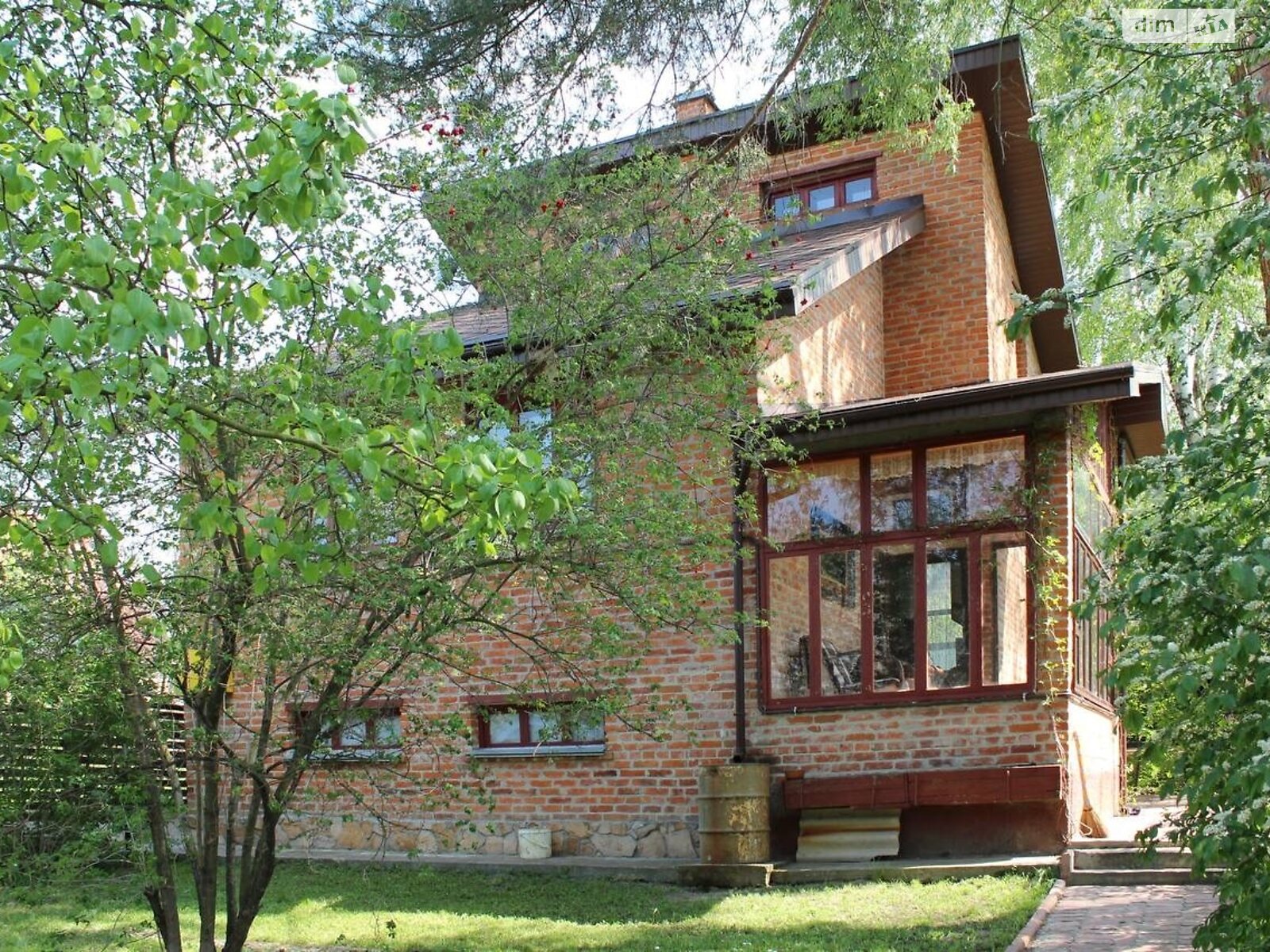 двухэтажный дом с верандой, 93.9 кв. м, кирпич. Продажа в Лесном фото 1 двухэтажный дом с верандой, 93.9 кв. м, кирпич. Продажа в Лесном фото 1