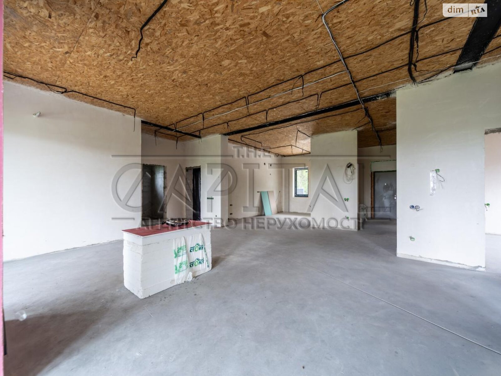 одноэтажный дом с гаражом, 178 кв. м, кирпич. Продажа в Лесном фото 1