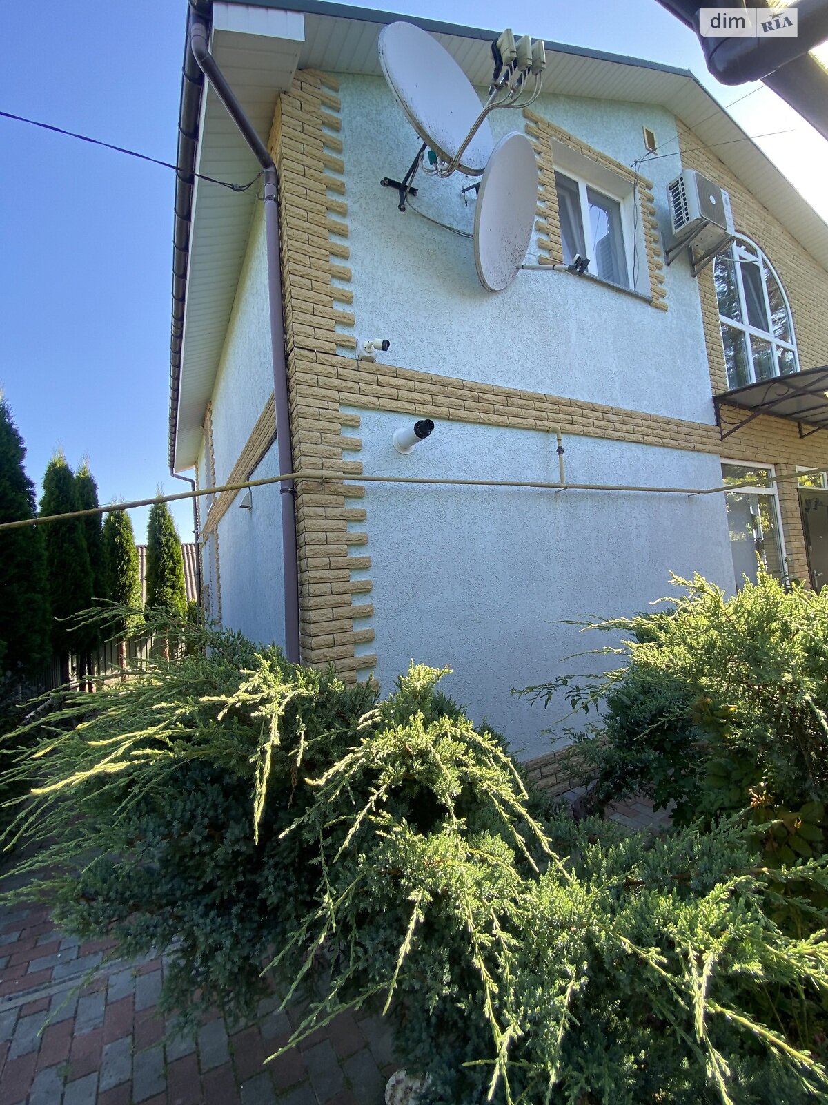 двоповерховий будинок з опаленням, 109.1 кв. м, цегла. Продаж у Левкові фото 1