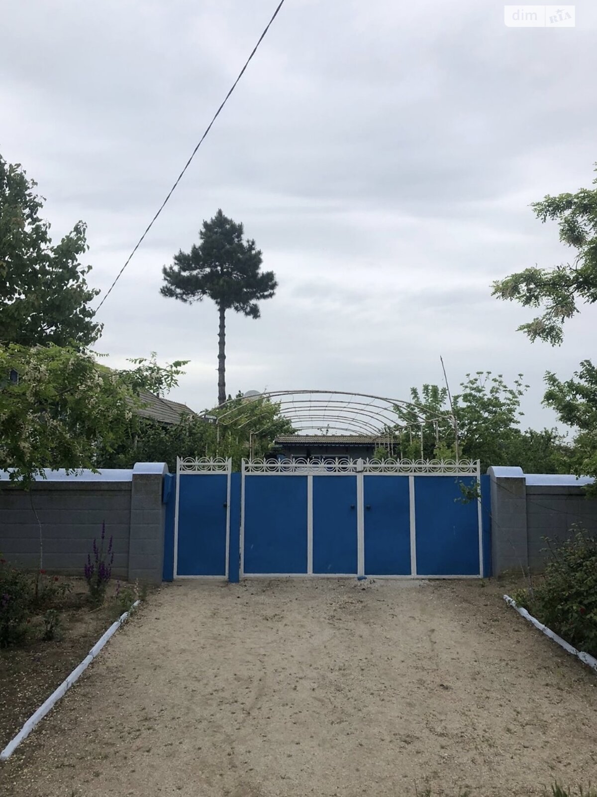 одноэтажный дом с верандой, 66.1 кв. м, кирпич саманный. Продажа в Лимане фото 1