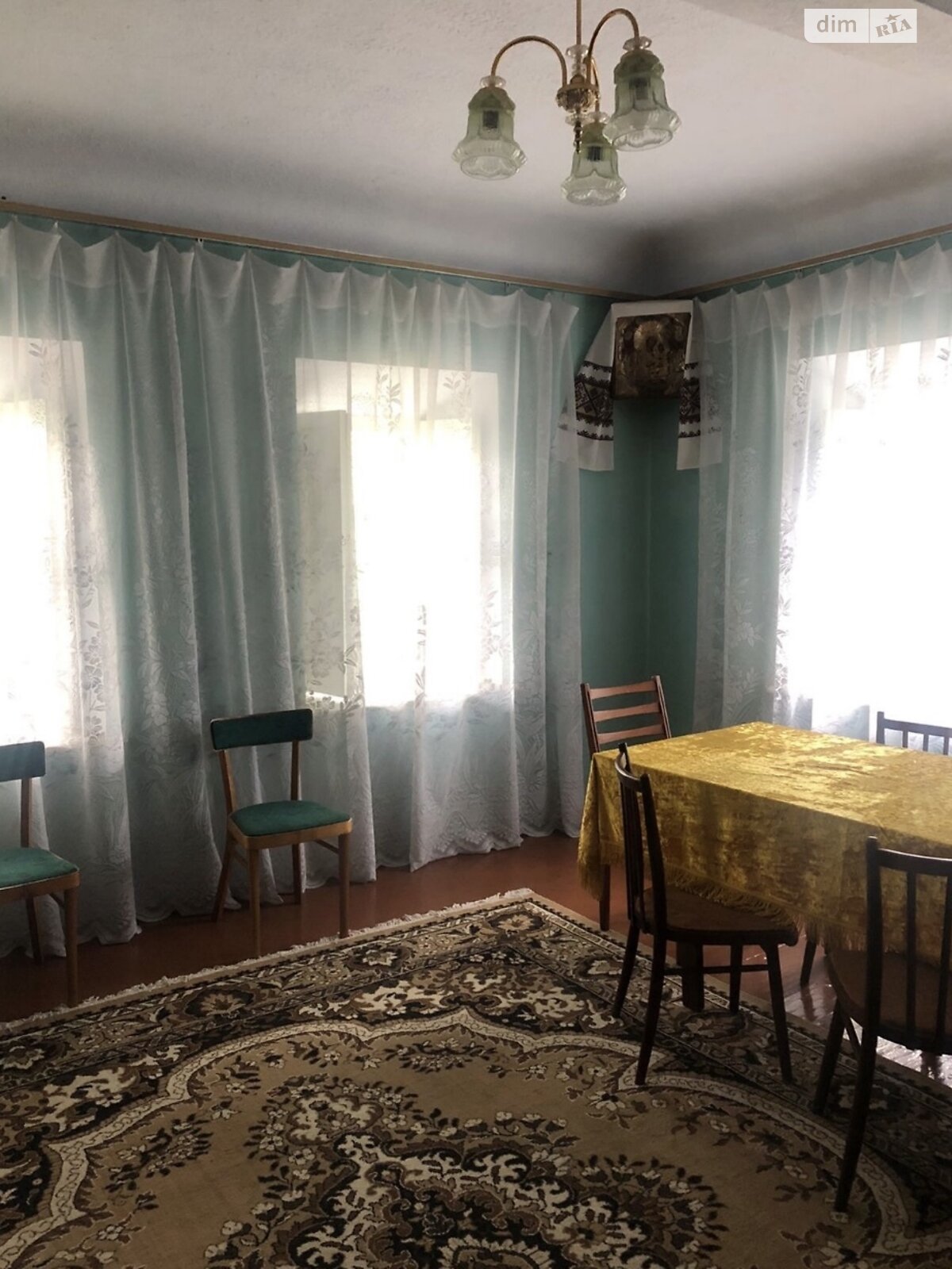 одноэтажный дом с верандой, 66.1 кв. м, кирпич саманный. Продажа в Лимане фото 1