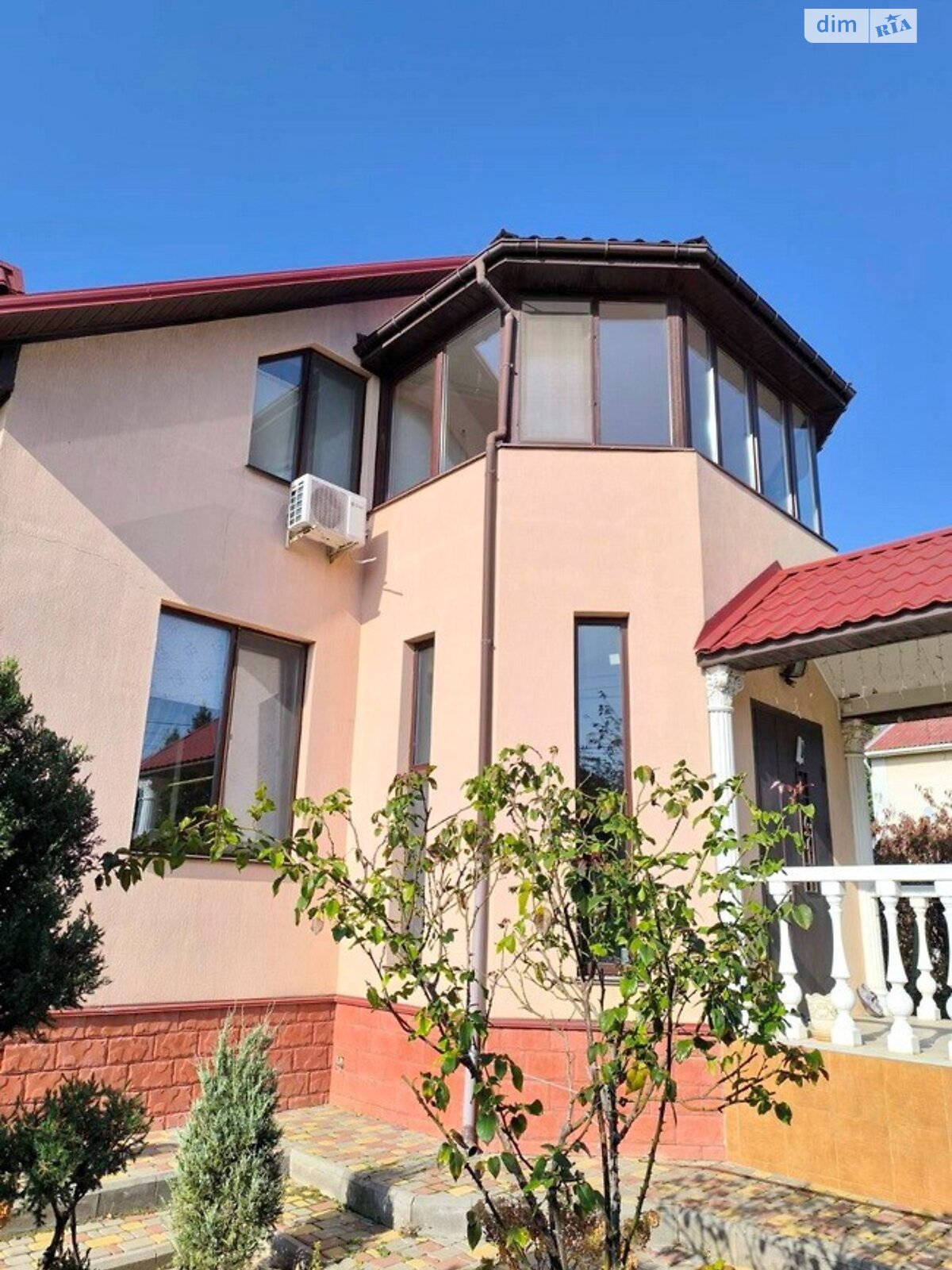 двухэтажный дом с верандой, 220.2 кв. м, кирпич. Продажа в Лиманке фото 1 двухэтажный дом с верандой, 220.2 кв. м, кирпич. Продажа в Лиманке фото 1