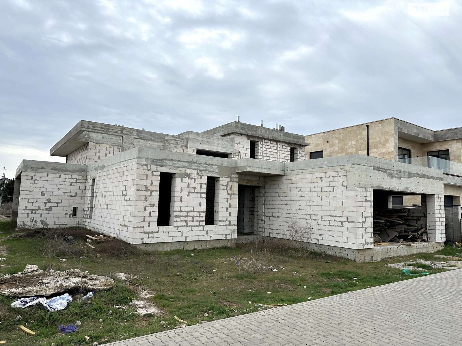 двухэтажный дом, 247 кв. м, пеноблок. Продажа в Лиманке фото 1 двухэтажный дом, 247 кв. м, пеноблок. Продажа в Лиманке фото 1
