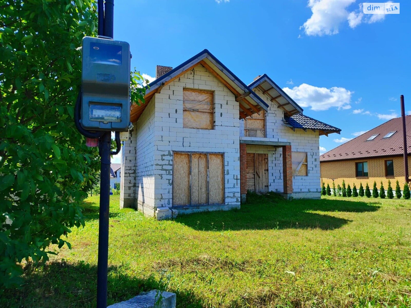 двоповерховий будинок з гаражем, 198 кв. м, піноблок. Продаж у Липинах фото 1