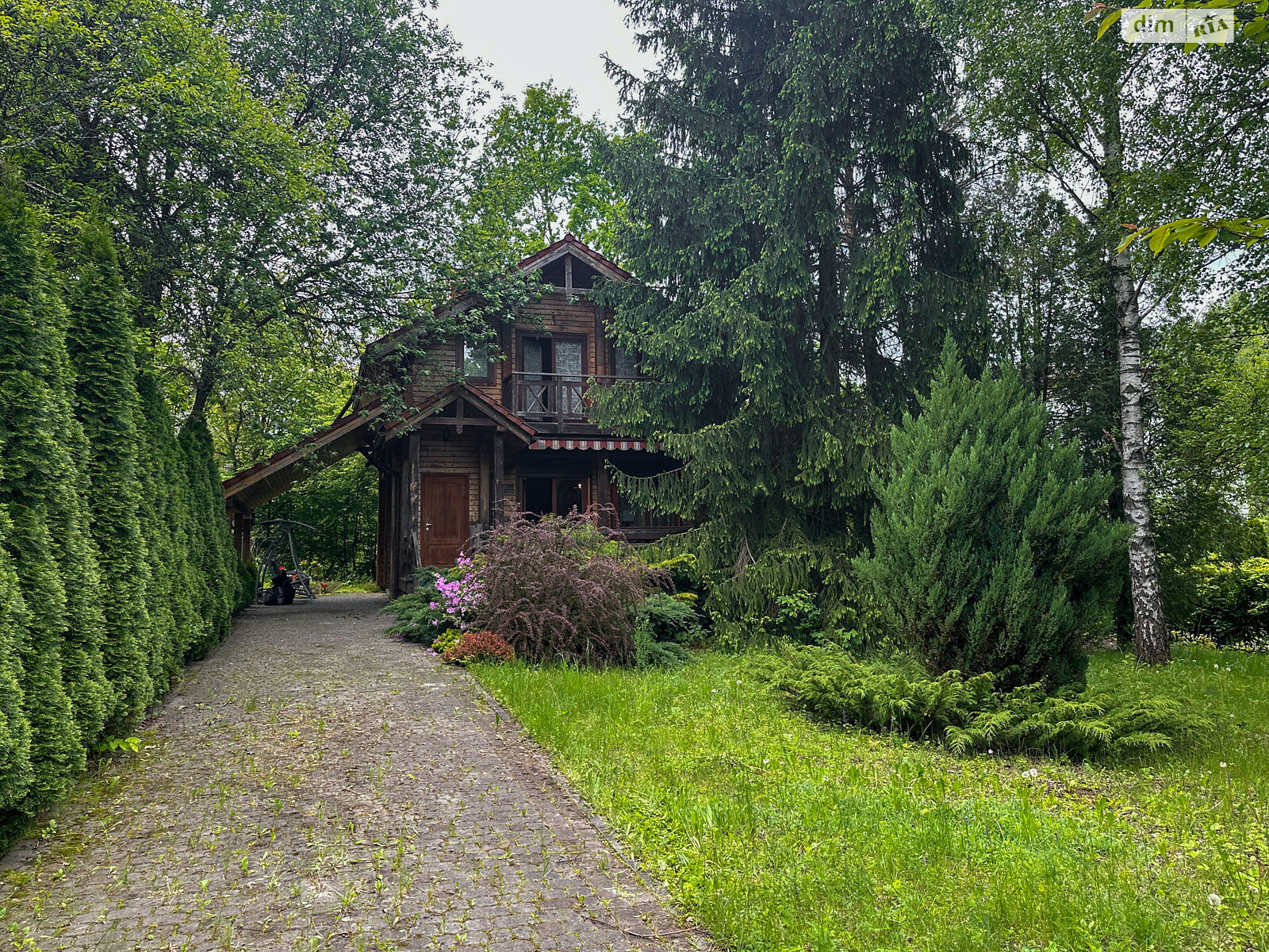 двухэтажный дом с балконом, 82 кв. м, брус. Продажа в Липники фото 1 двухэтажный дом с балконом, 82 кв. м, брус. Продажа в Липники фото 1