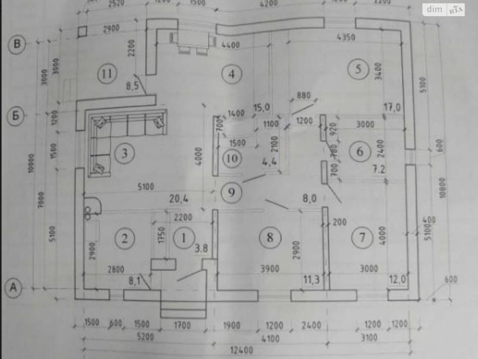 одноповерховий будинок, 120 кв. м, піноблок. Продаж у Липняку фото 1