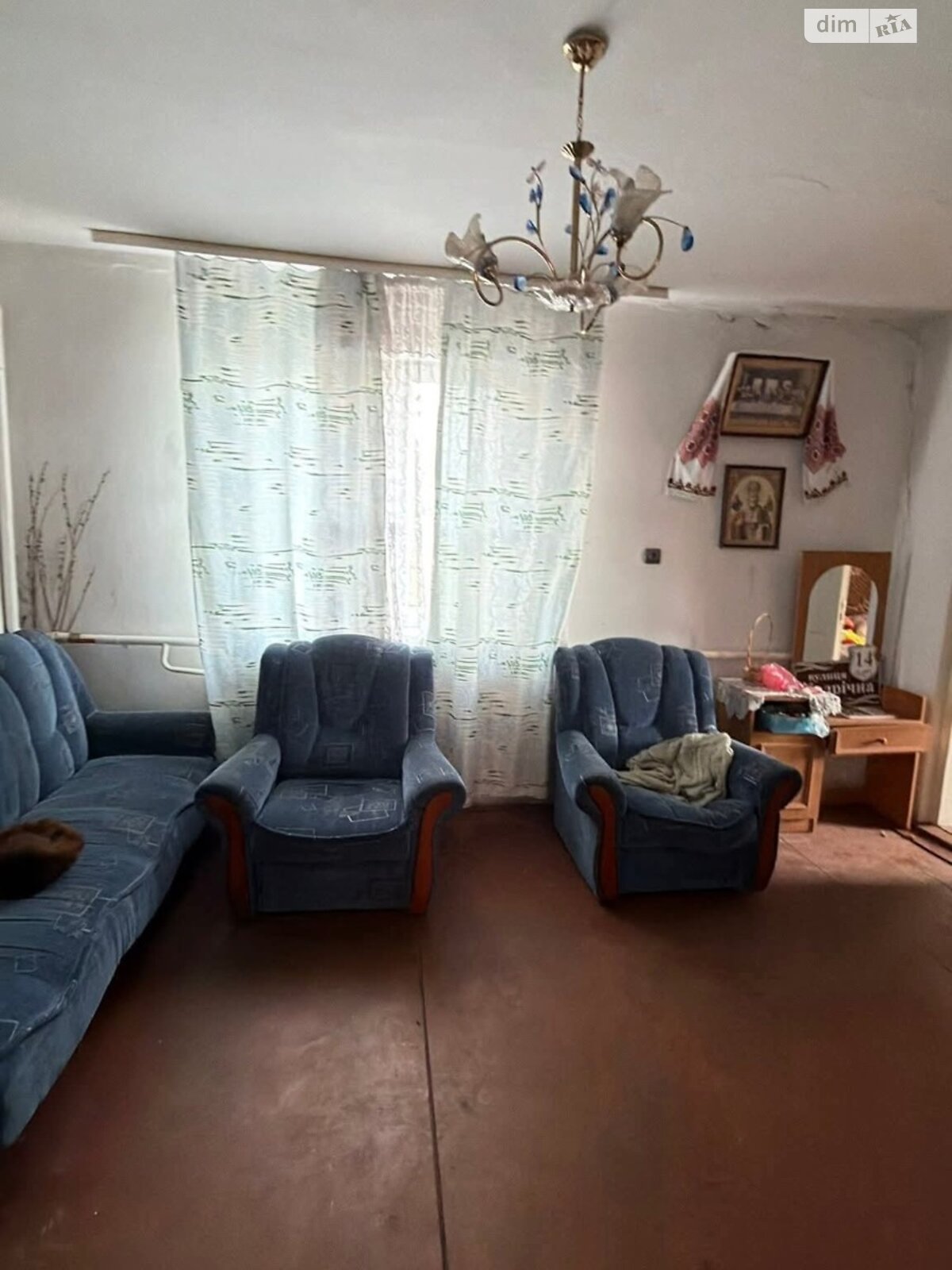 одноповерховий будинок з опаленням, 111.8 кв. м, шлакоблок. Продаж у Лосятині фото 1