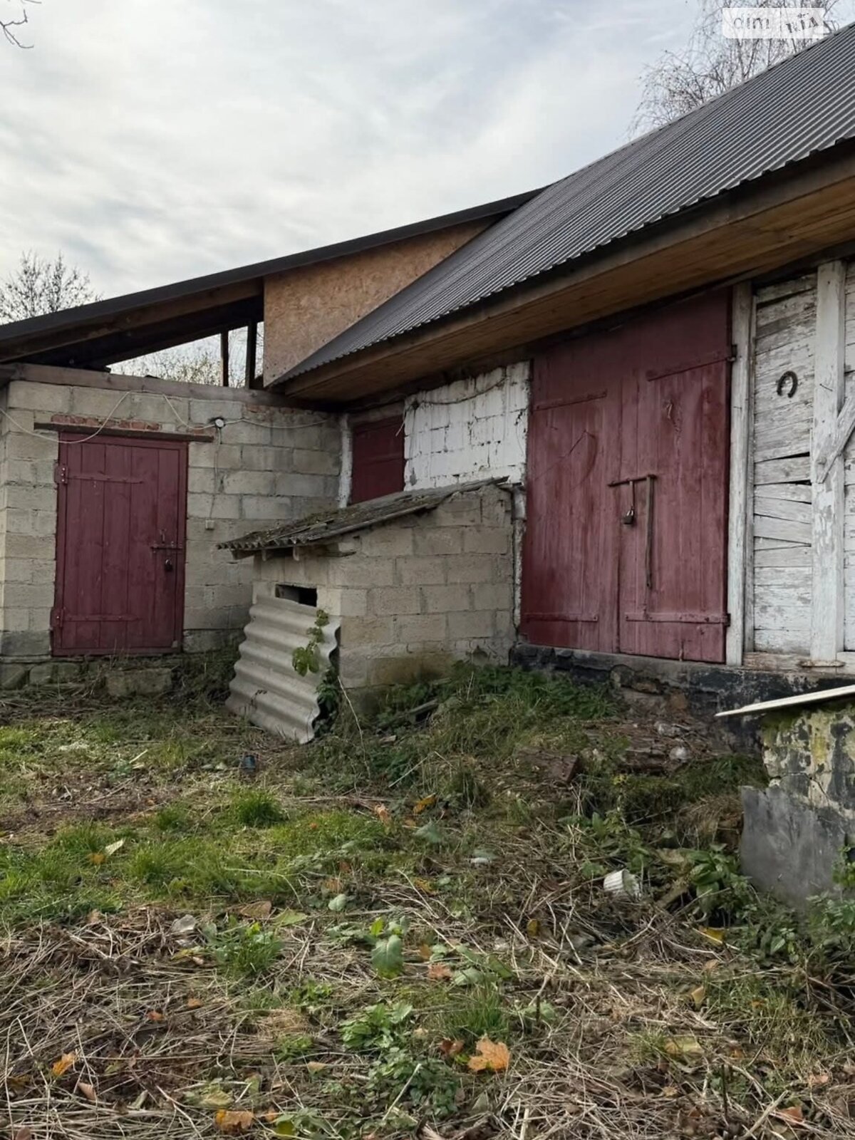 одноповерховий будинок з опаленням, 111.8 кв. м, шлакоблок. Продаж у Лосятині фото 1