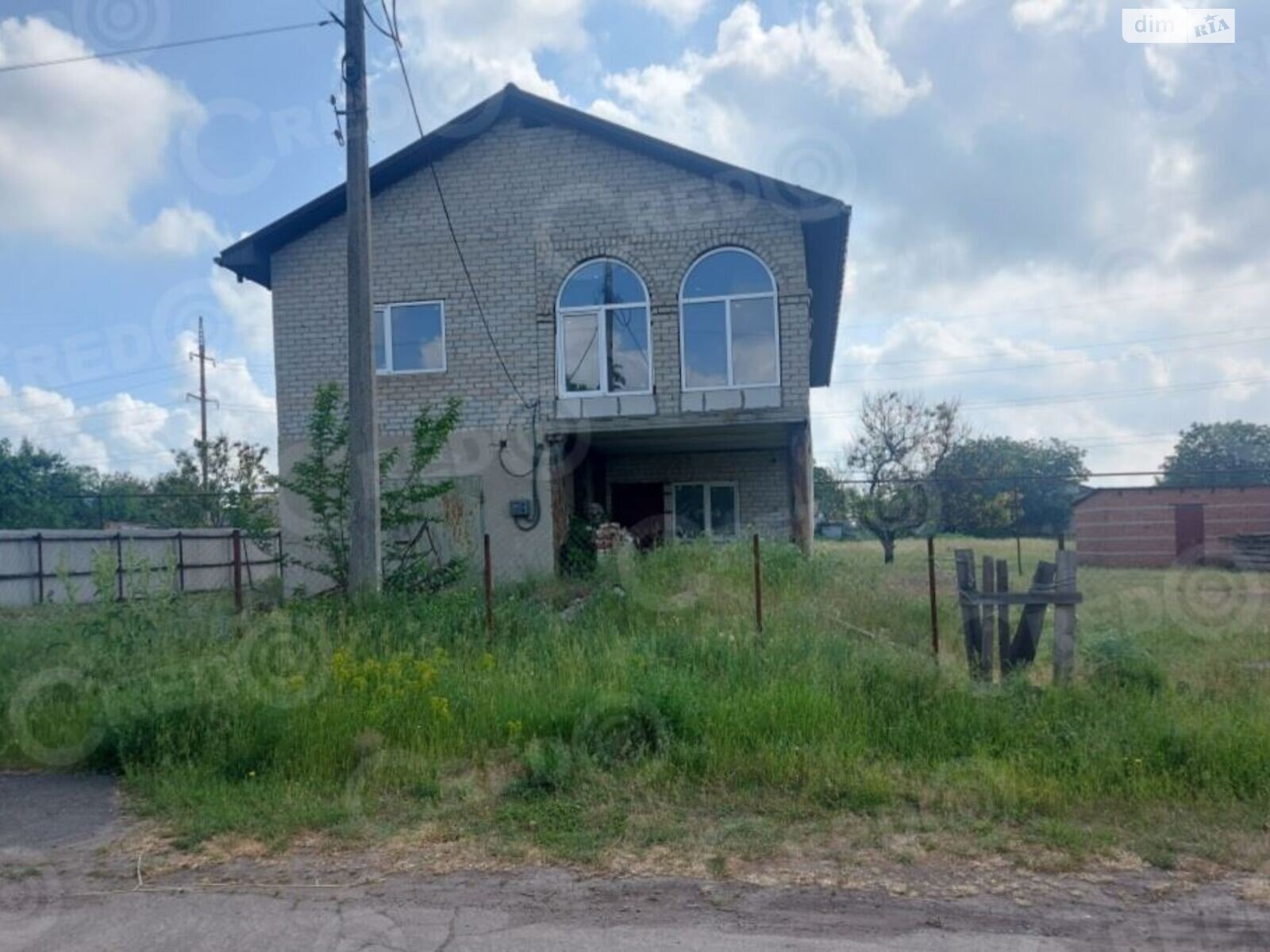 двоповерховий будинок з опаленням, 160 кв. м, цегла. Продаж у Лозуватці фото 1