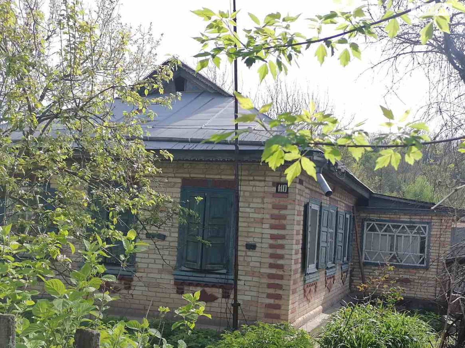 одноэтажный дом с гаражом, 56 кв. м, дерево и кирпич. Продажа в Лубенцах фото 1 одноэтажный дом с гаражом, 56 кв. м, дерево и кирпич. Продажа в Лубенцах фото 1