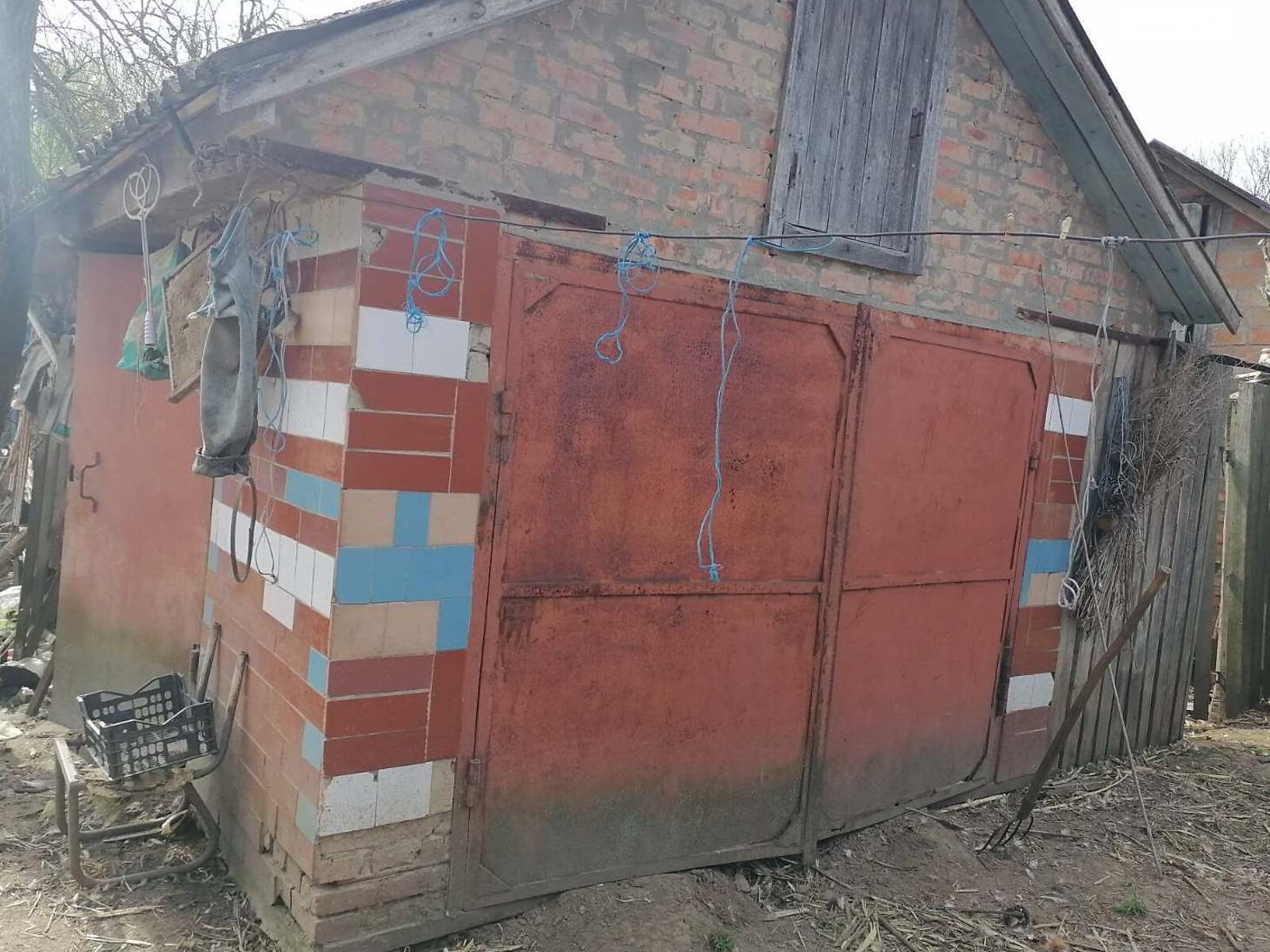 одноэтажный дом с гаражом, 56 кв. м, дерево и кирпич. Продажа в Лубенцах фото 1 одноэтажный дом с гаражом, 56 кв. м, дерево и кирпич. Продажа в Лубенцах фото 1