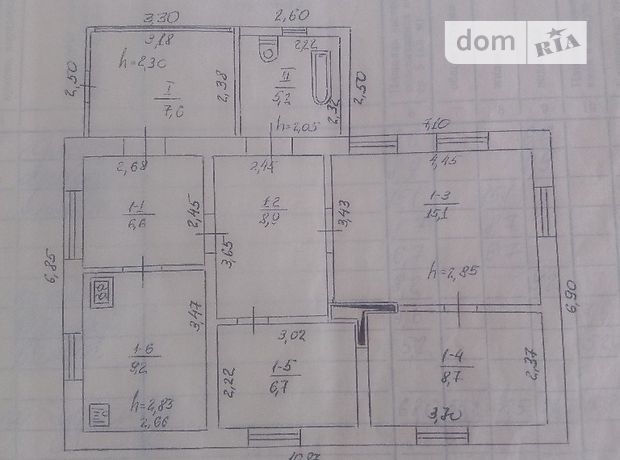 Продаж будинку, 68м², Полтавська, Лубни, р‑н. Лубни, Северина Наливайка Продаж будинку, 68м², Полтавська, Лубни, р‑н. Лубни, Северина Наливайка