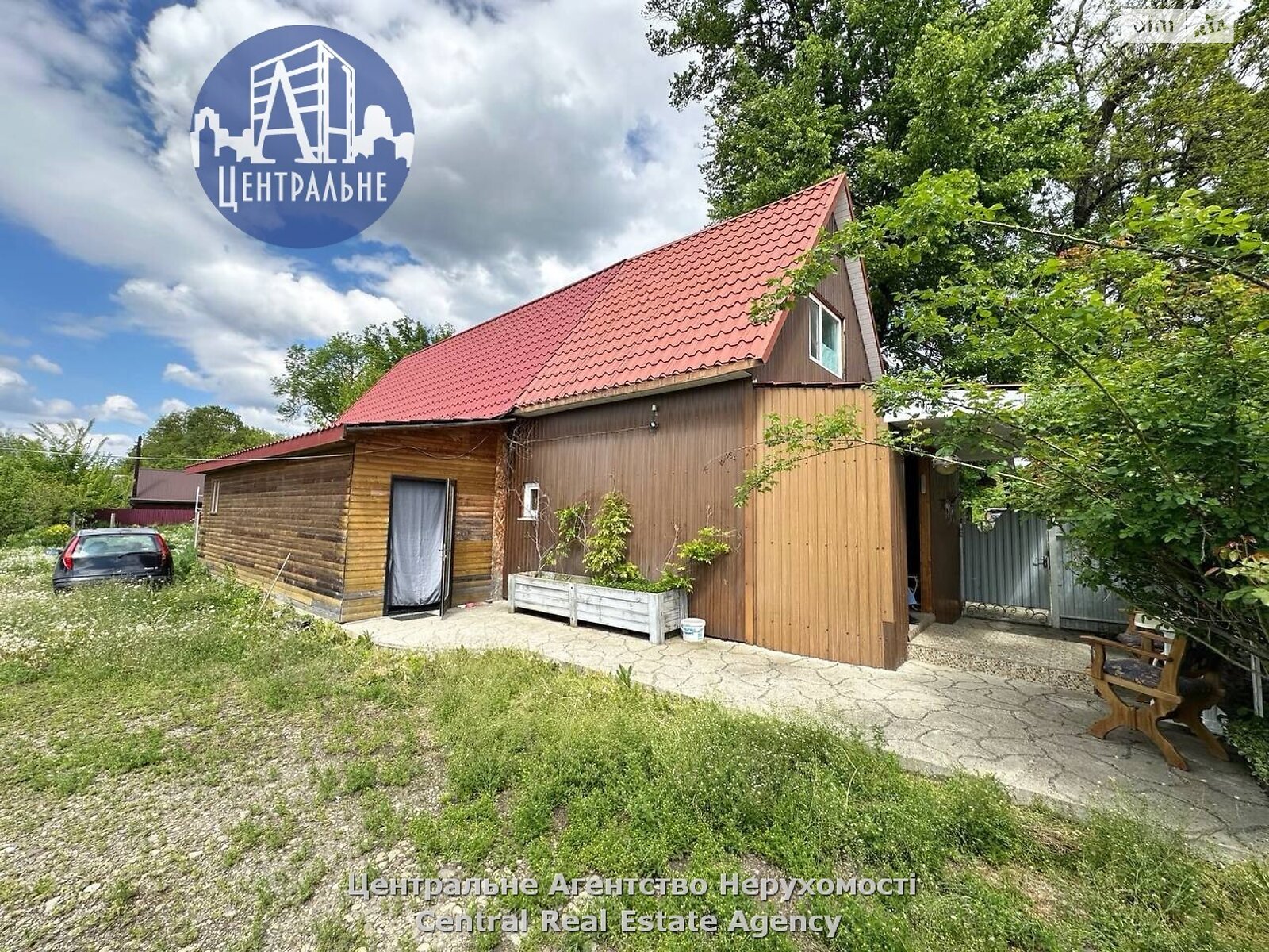 двухэтажный дом с верандой, 115 кв. м, каркасный. Продажа в Лужанах фото 1 двухэтажный дом с верандой, 115 кв. м, каркасный. Продажа в Лужанах фото 1